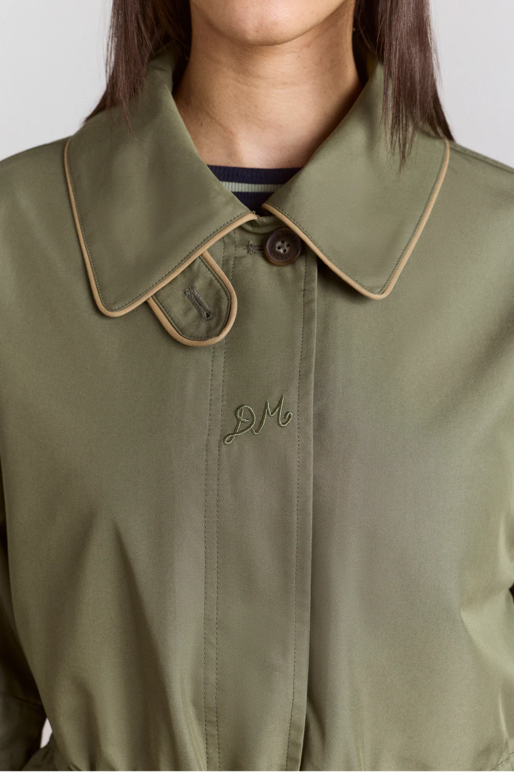 Damson Madder Myrtle Trench // Sage