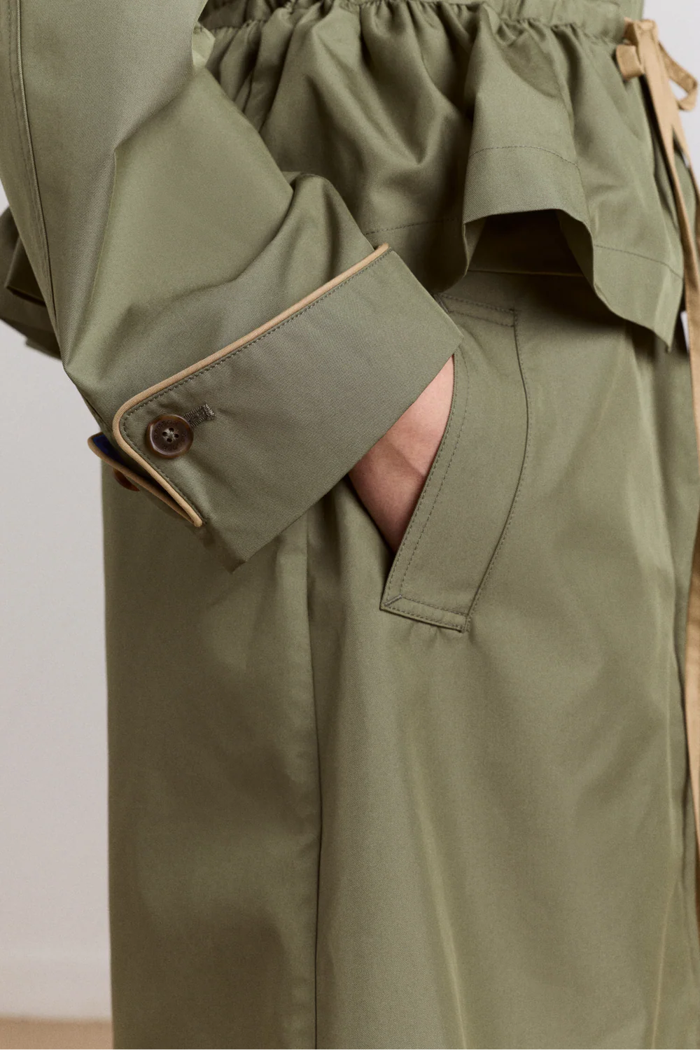 Damson Madder Myrtle Trench // Sage