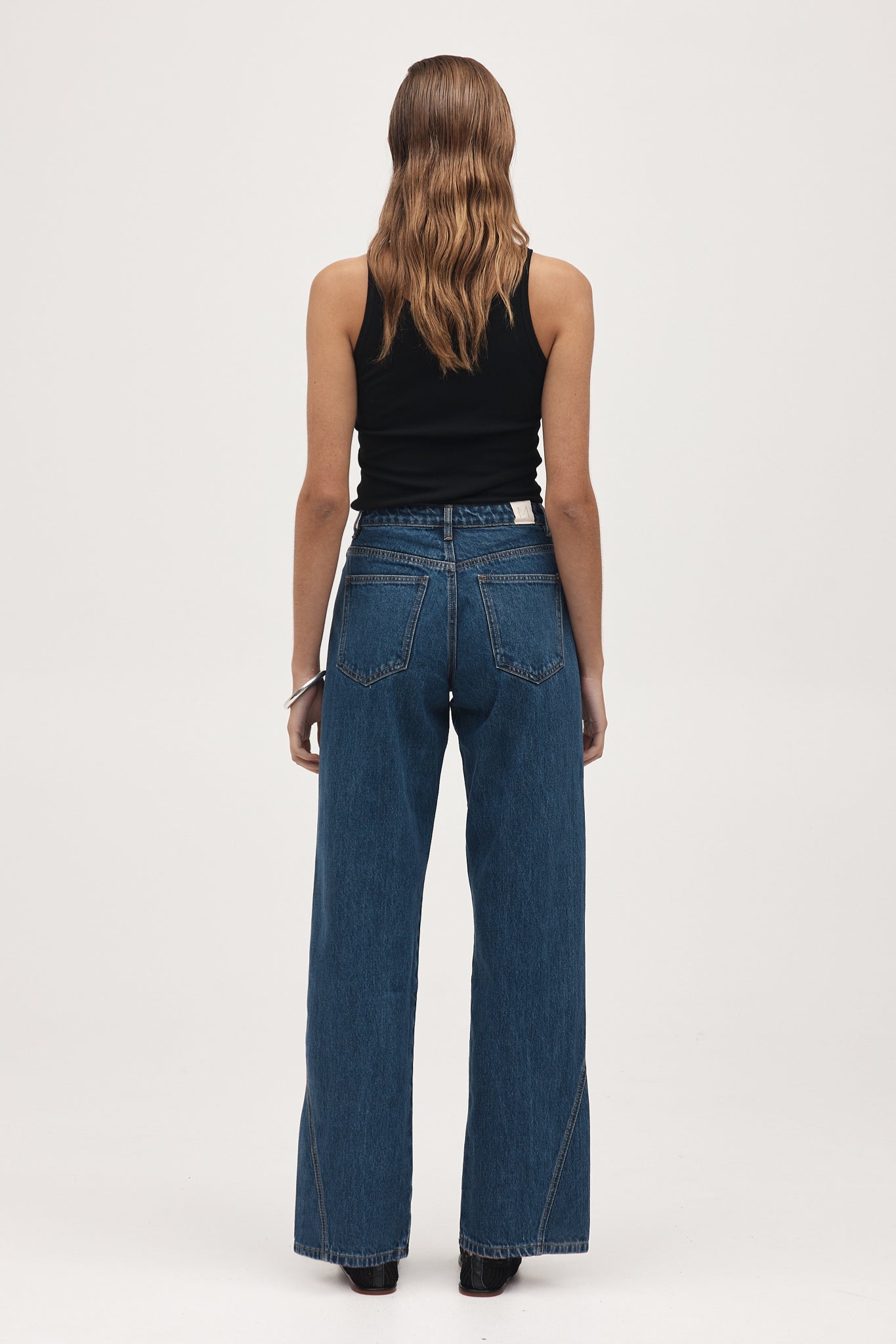 Marle Curve Seam Jean // Heritage Blue