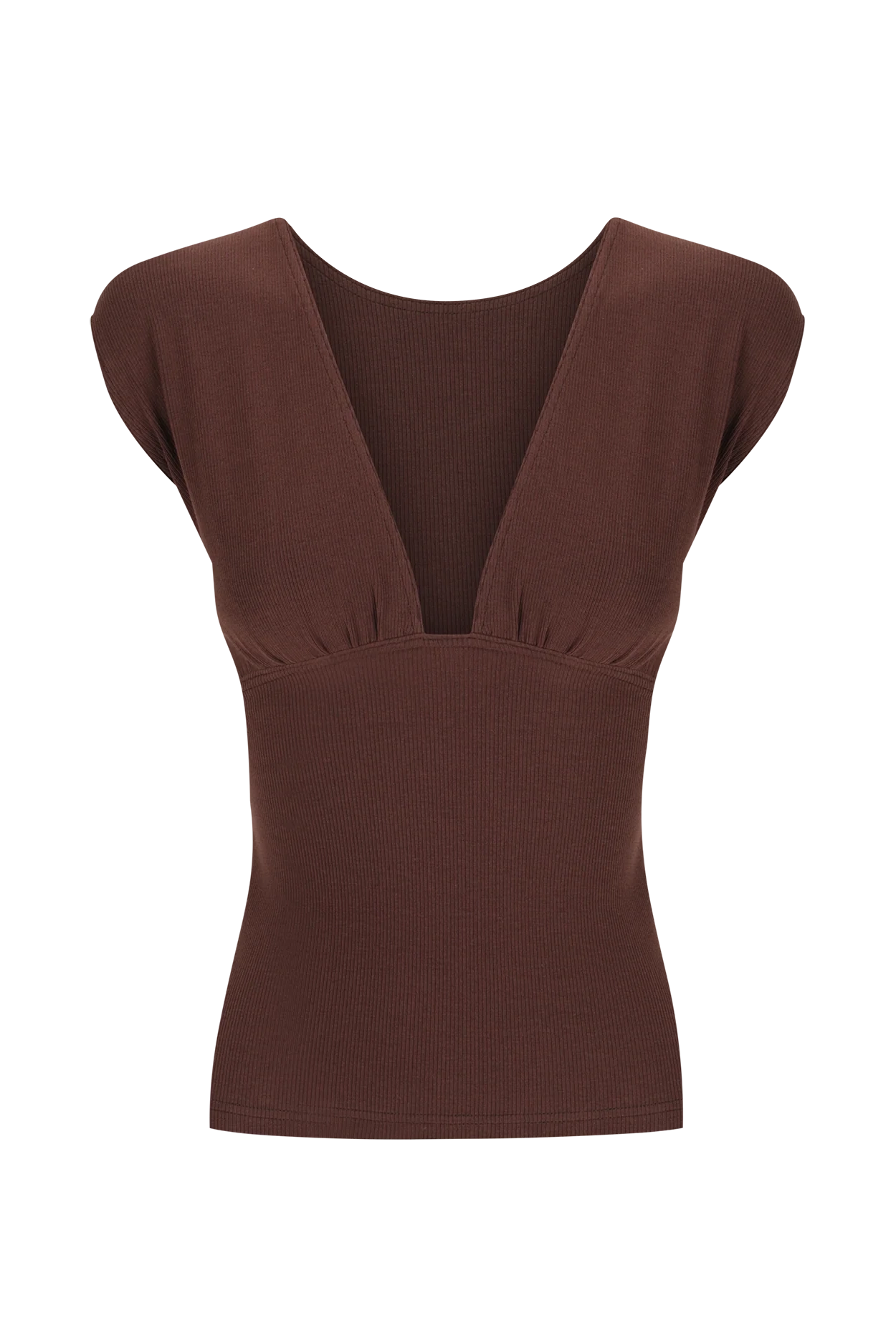 Dominique Healy Monroe Tee // Choc