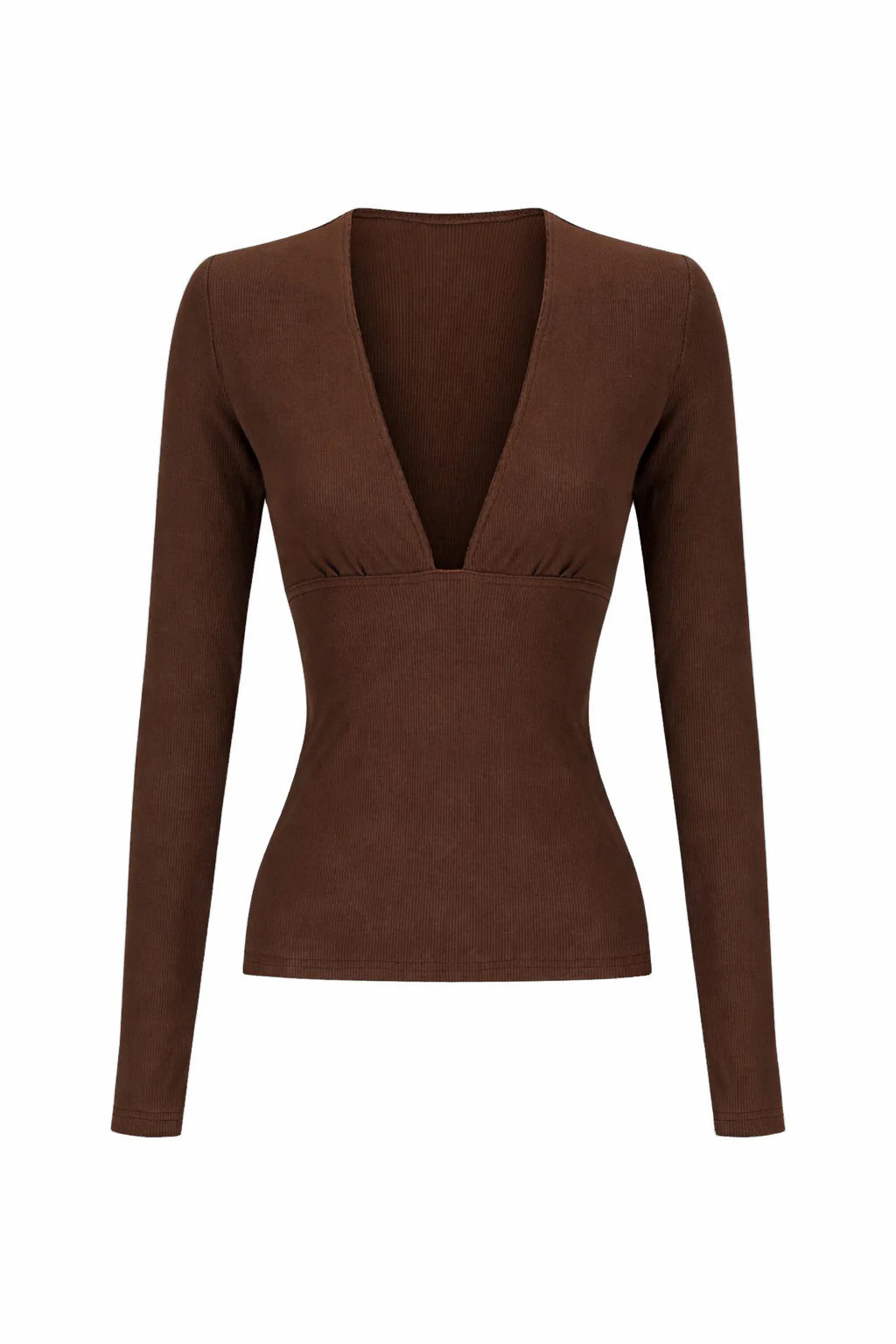 Dominique Healy Monroe Longsleeve // Choc