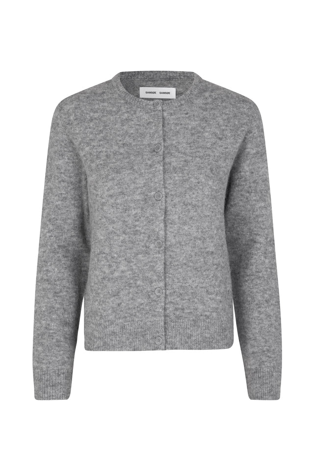 Samsøe Samsøe Nor Short Cardigan // Grey Mel.