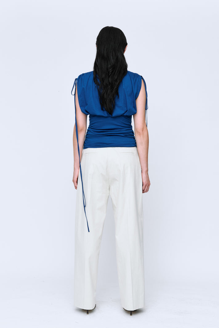 Wynn Hamlyn Matilda Knit Top // Cobalt