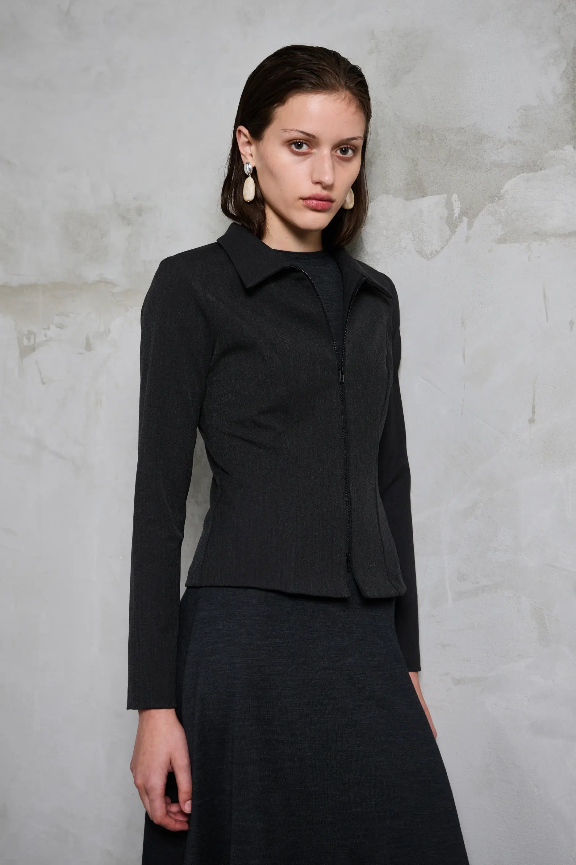 PV Oversight Zip Shirt // Pavement