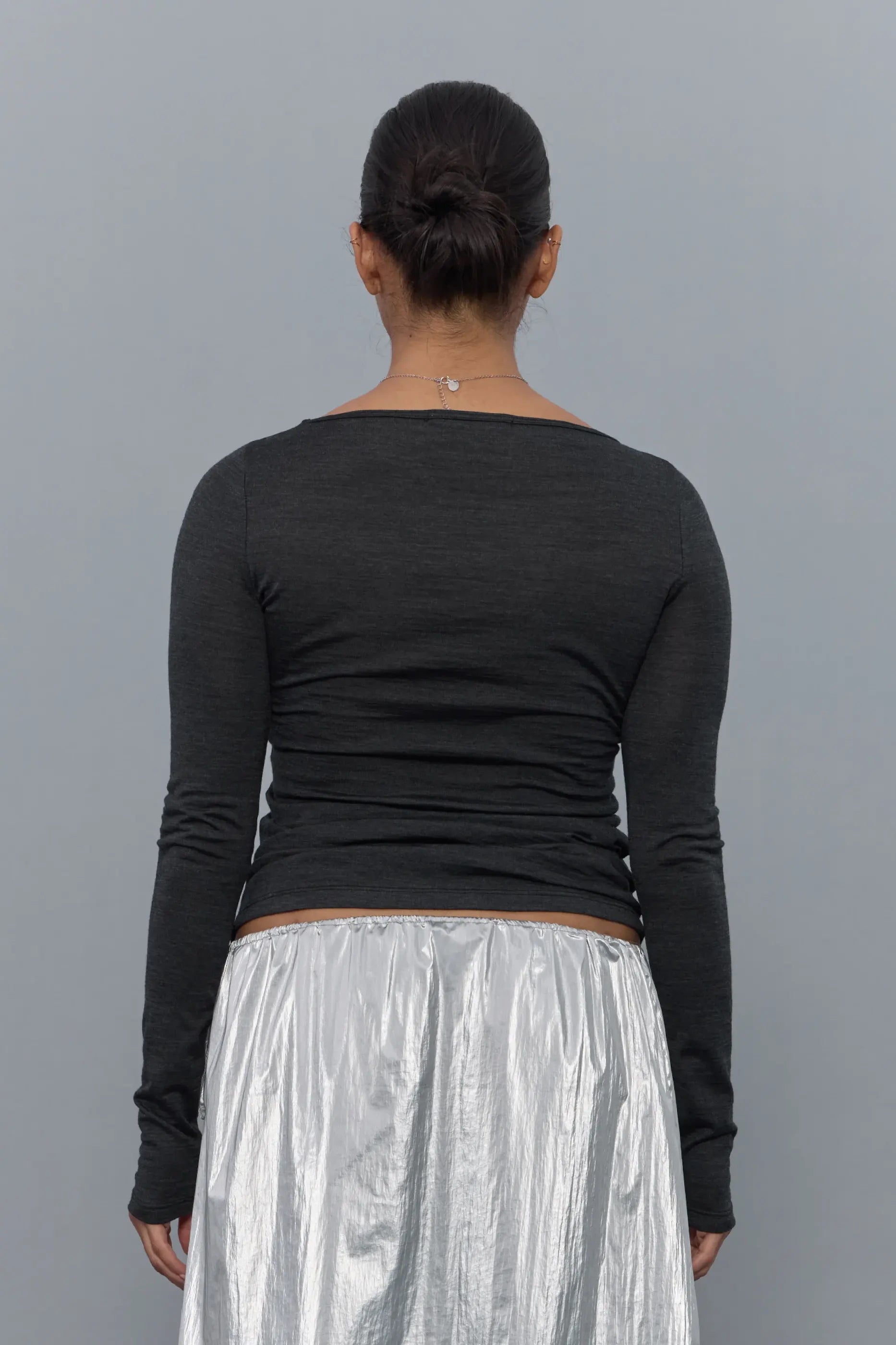 PV Connection Wool Top // Cinder