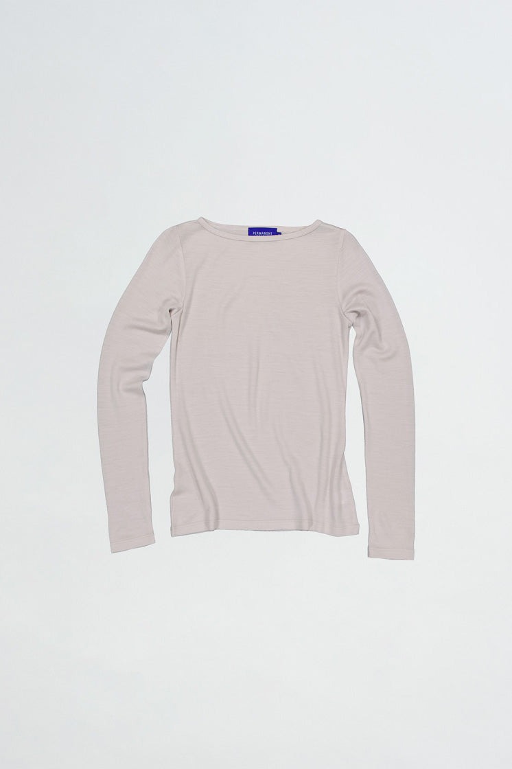 PV Connection Wool Top // Oyster
