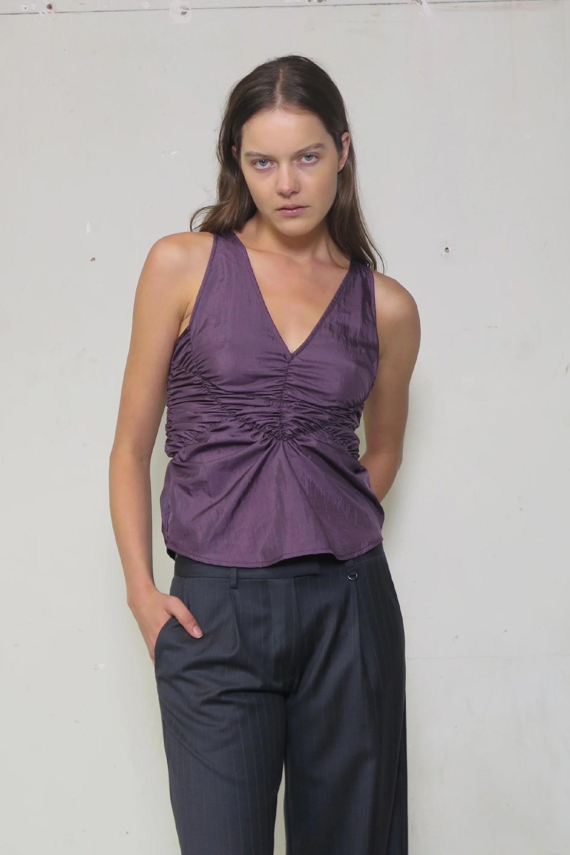 PV Cocoon Top // Purple
