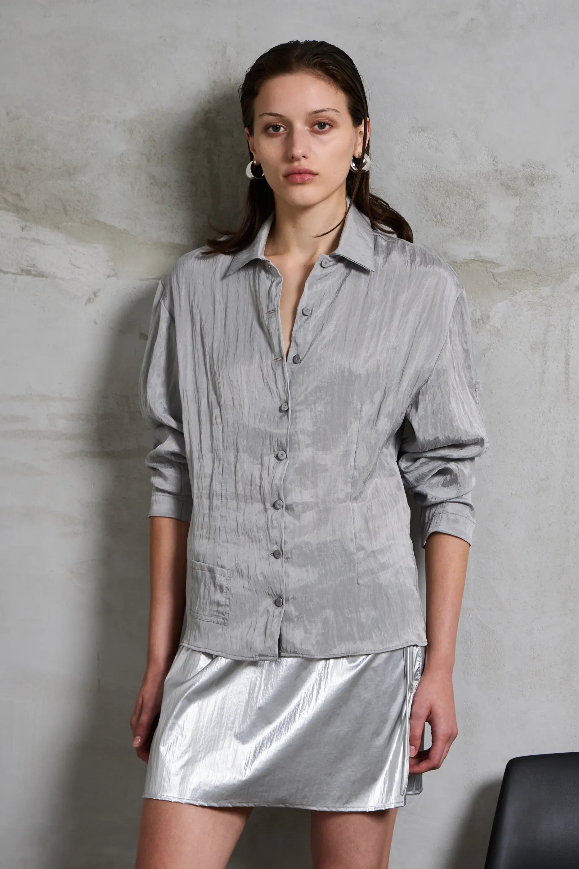 PV Orbit Skirt // Silver