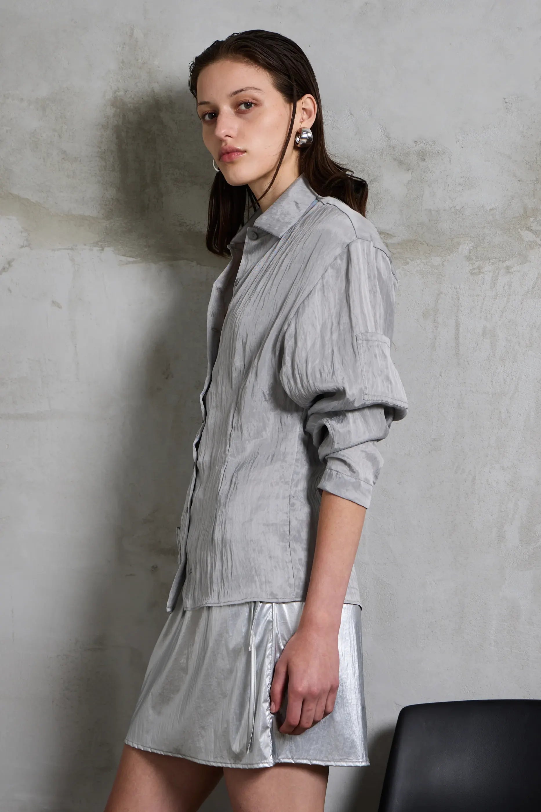 PV Orbit Skirt // Silver