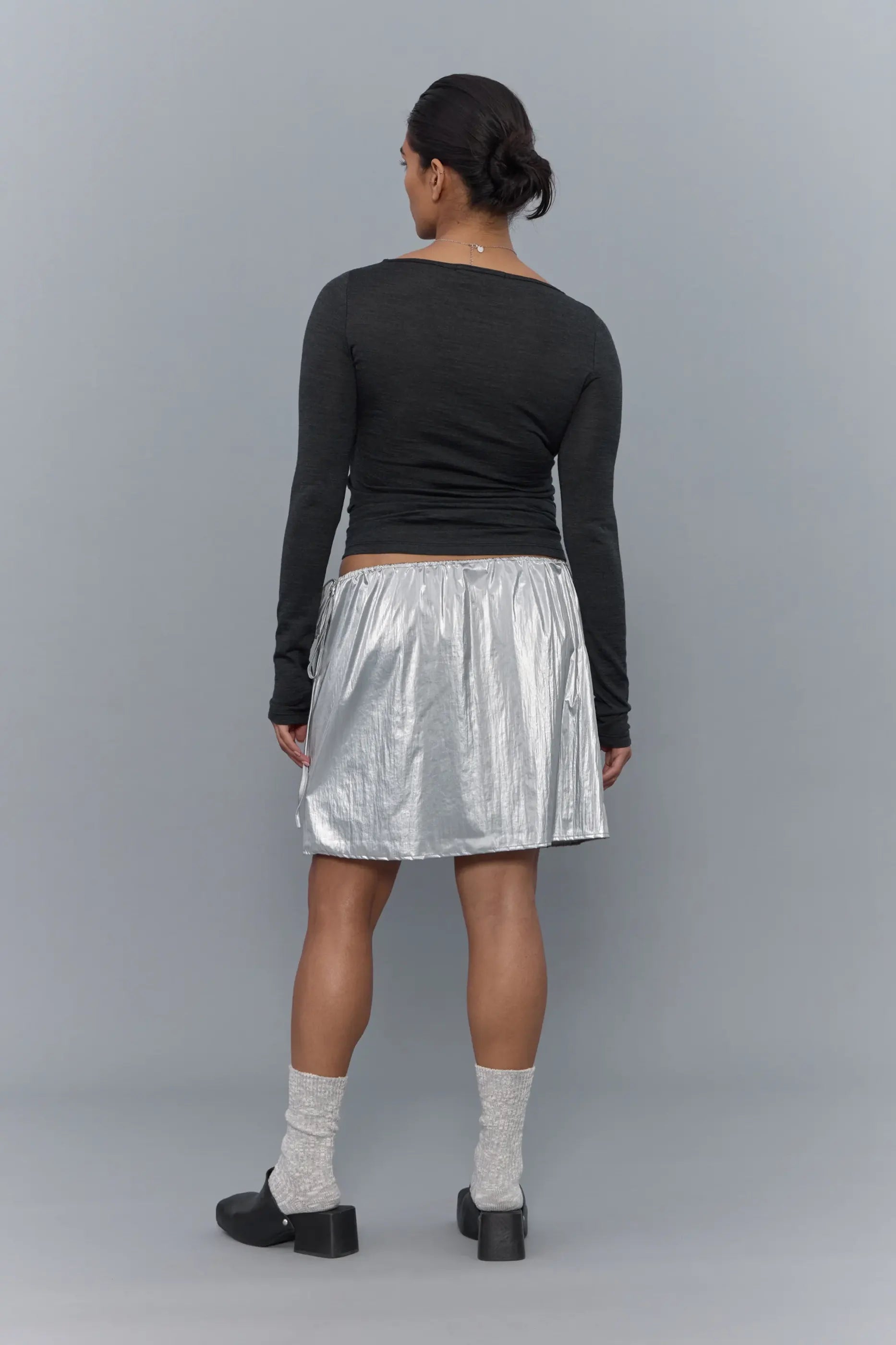 PV Orbit Skirt // Silver