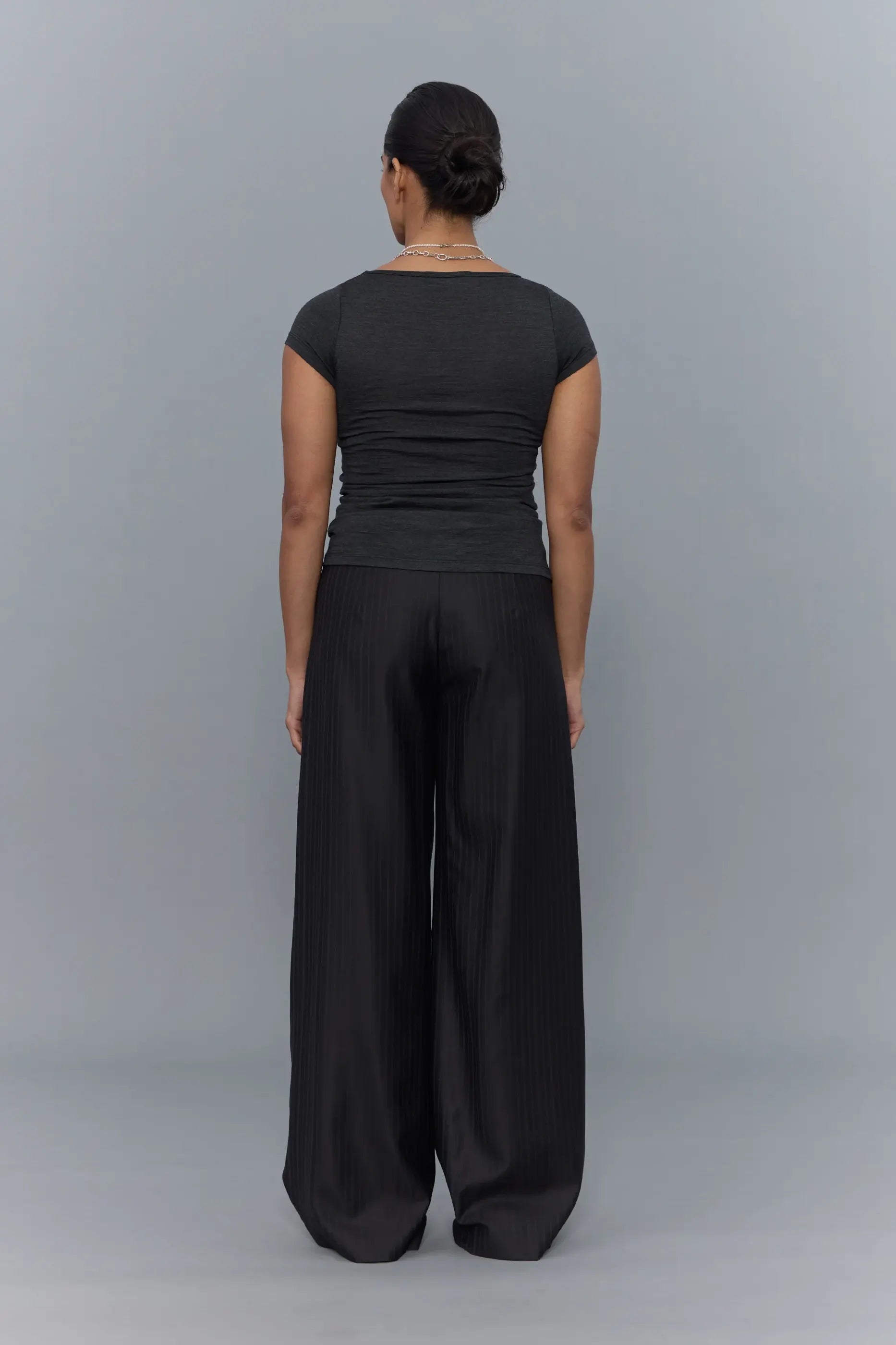 PV Distill Trouser // Black Stripe