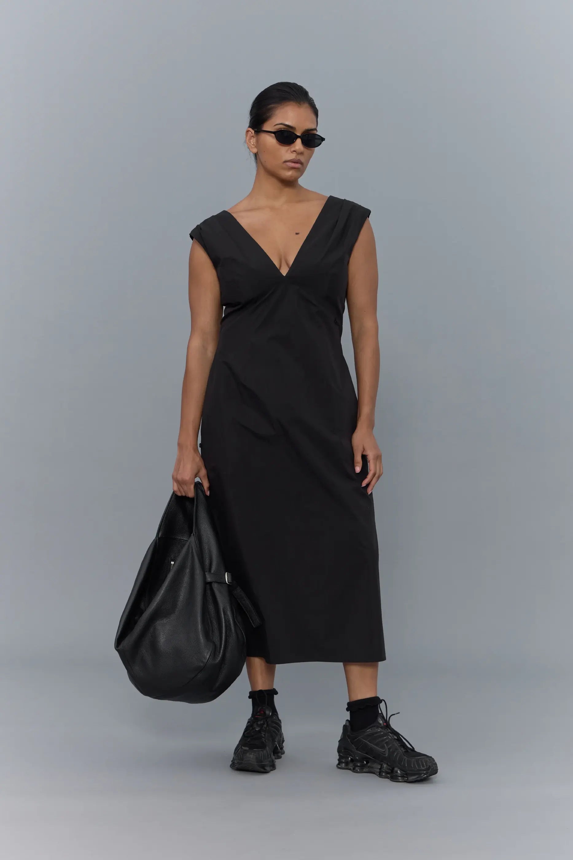 PV Pillar Dress // Black