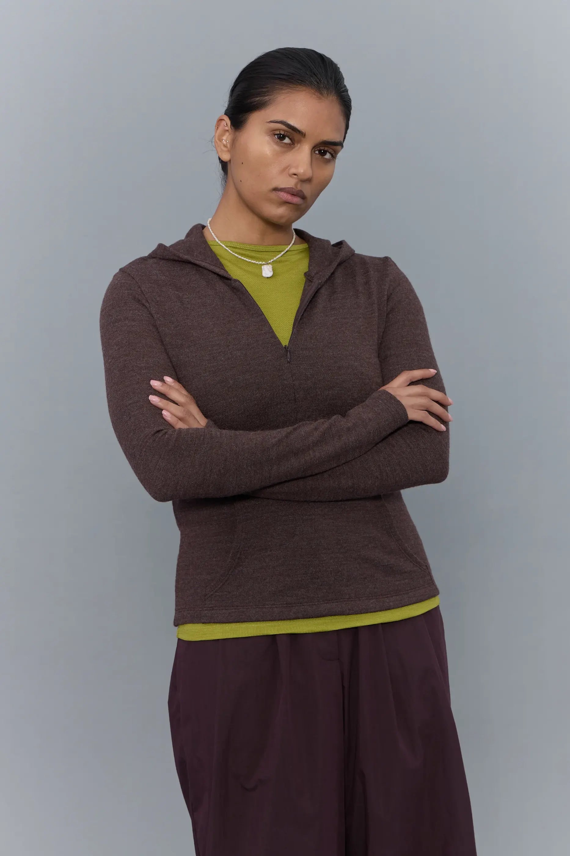 PV Habitat Wool Hoodie // Earth