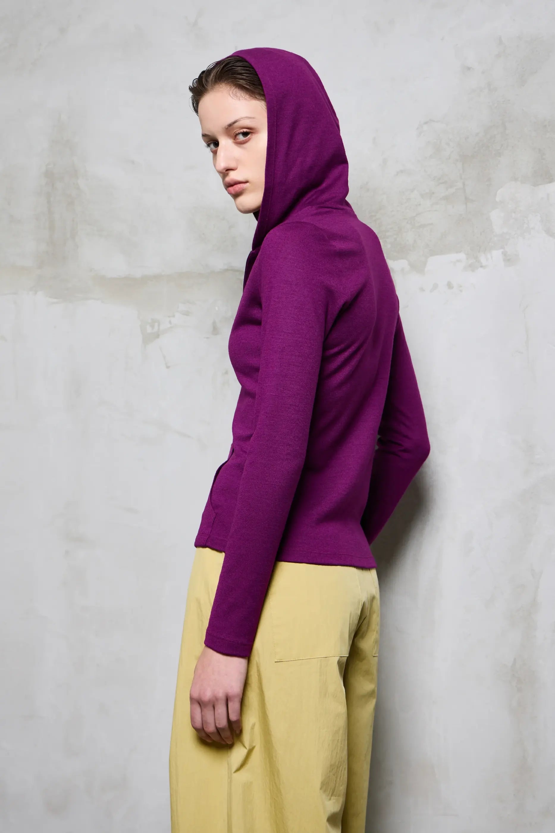 PV Habitat Wool Hoodie // Orchid