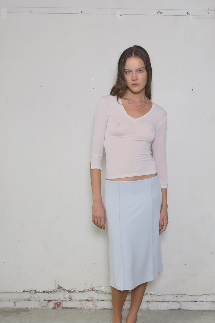 PV Assume V-Neck Top // Parchment