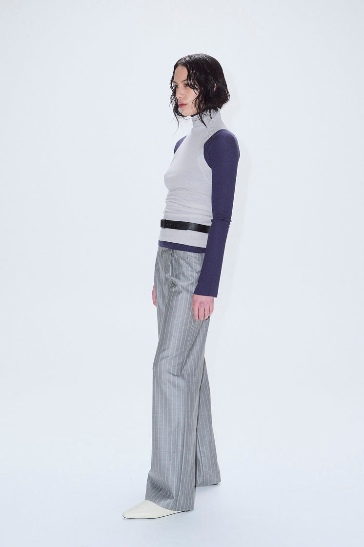 PV Spatial Trouser // Silver Stripe