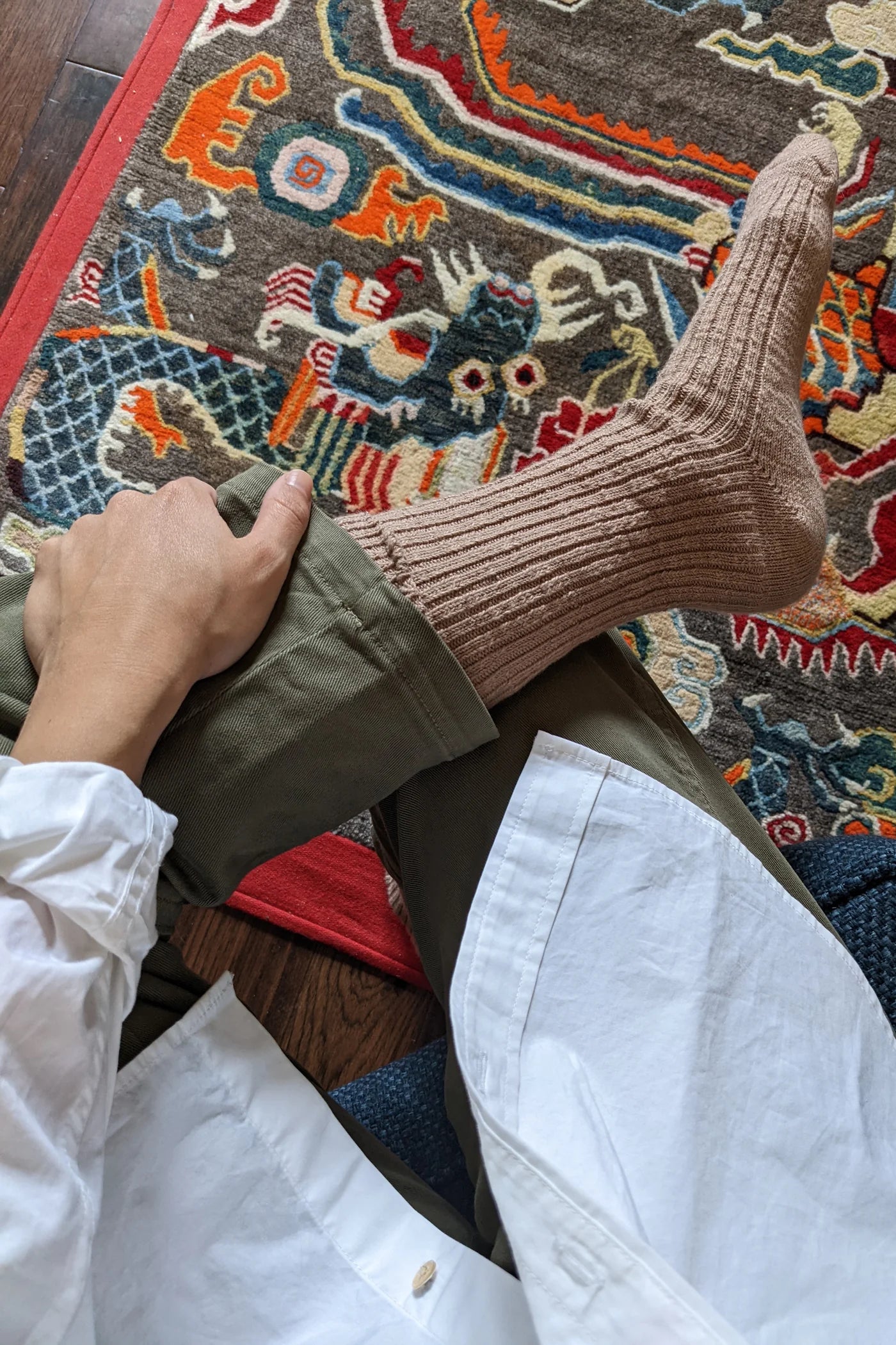 Le Bon Shoppe Cottage Socks // Toffee