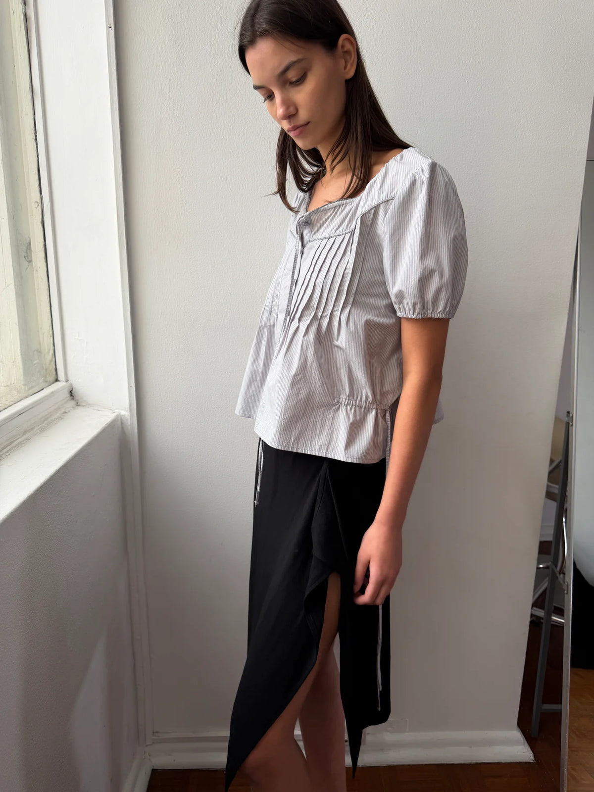 Deiji Studios Blouse Top // Dream Stripe