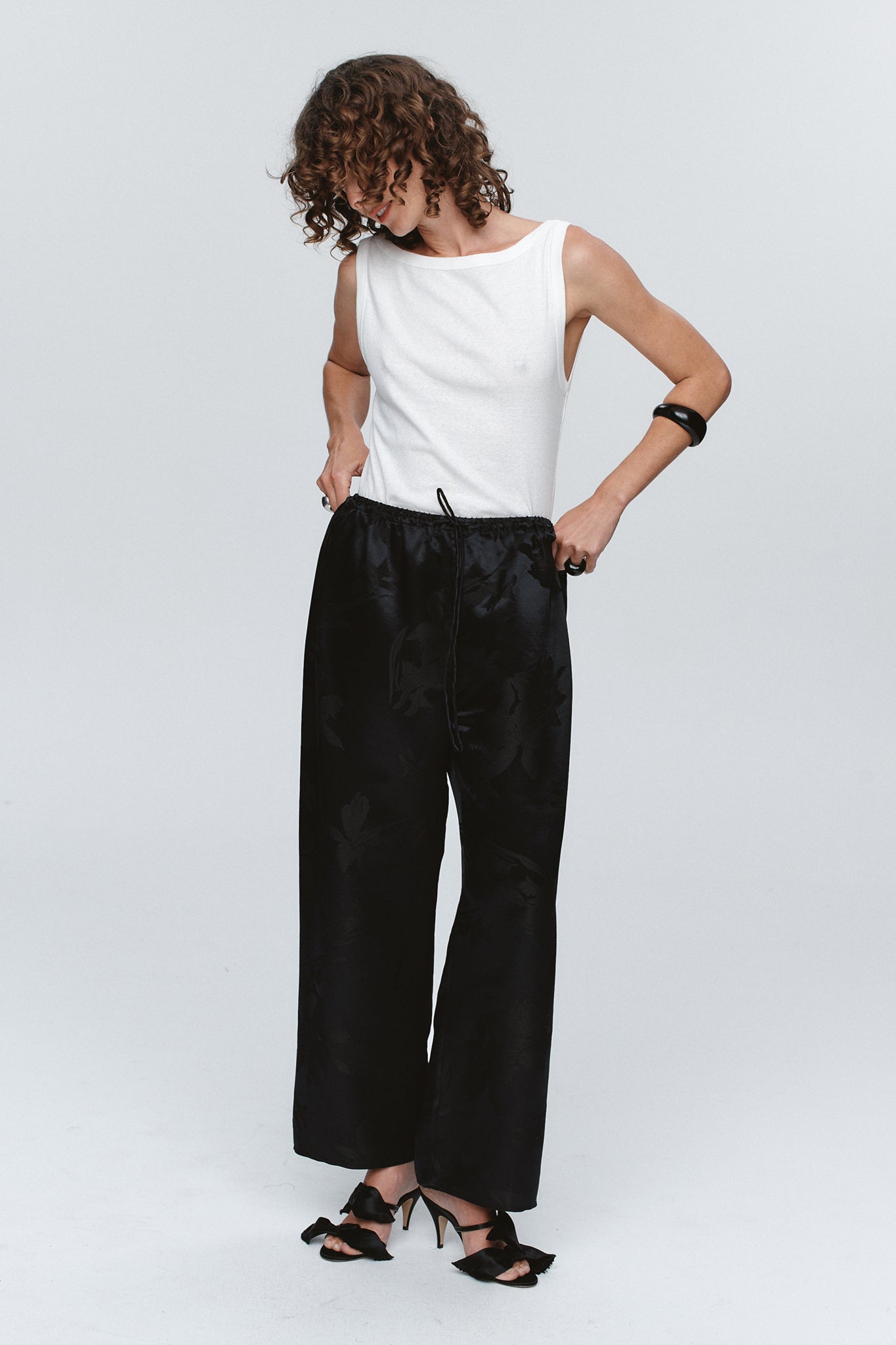 Marle Renee Pant // Black Silk