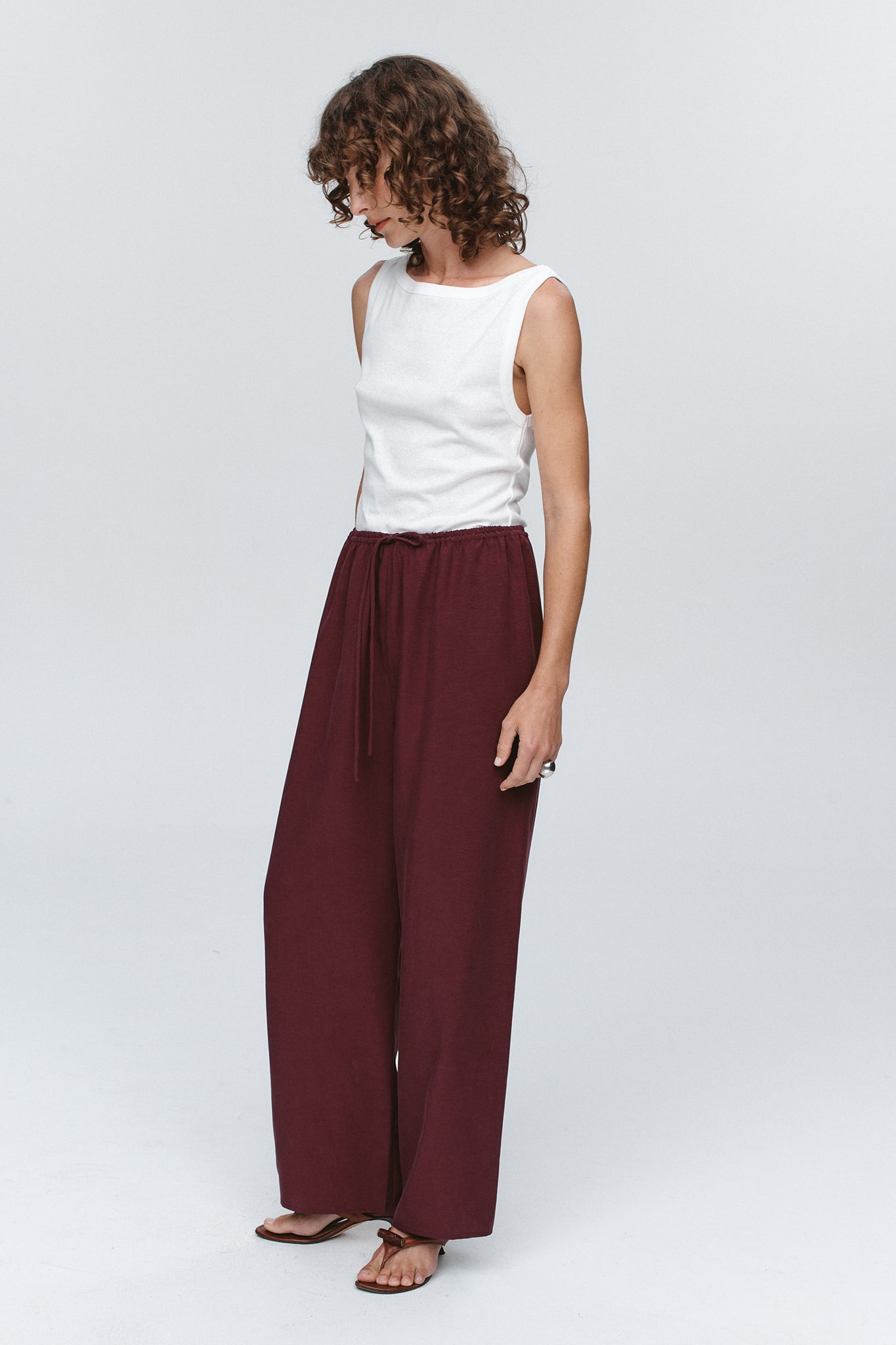 Marle Renee Pant // Promegranate
