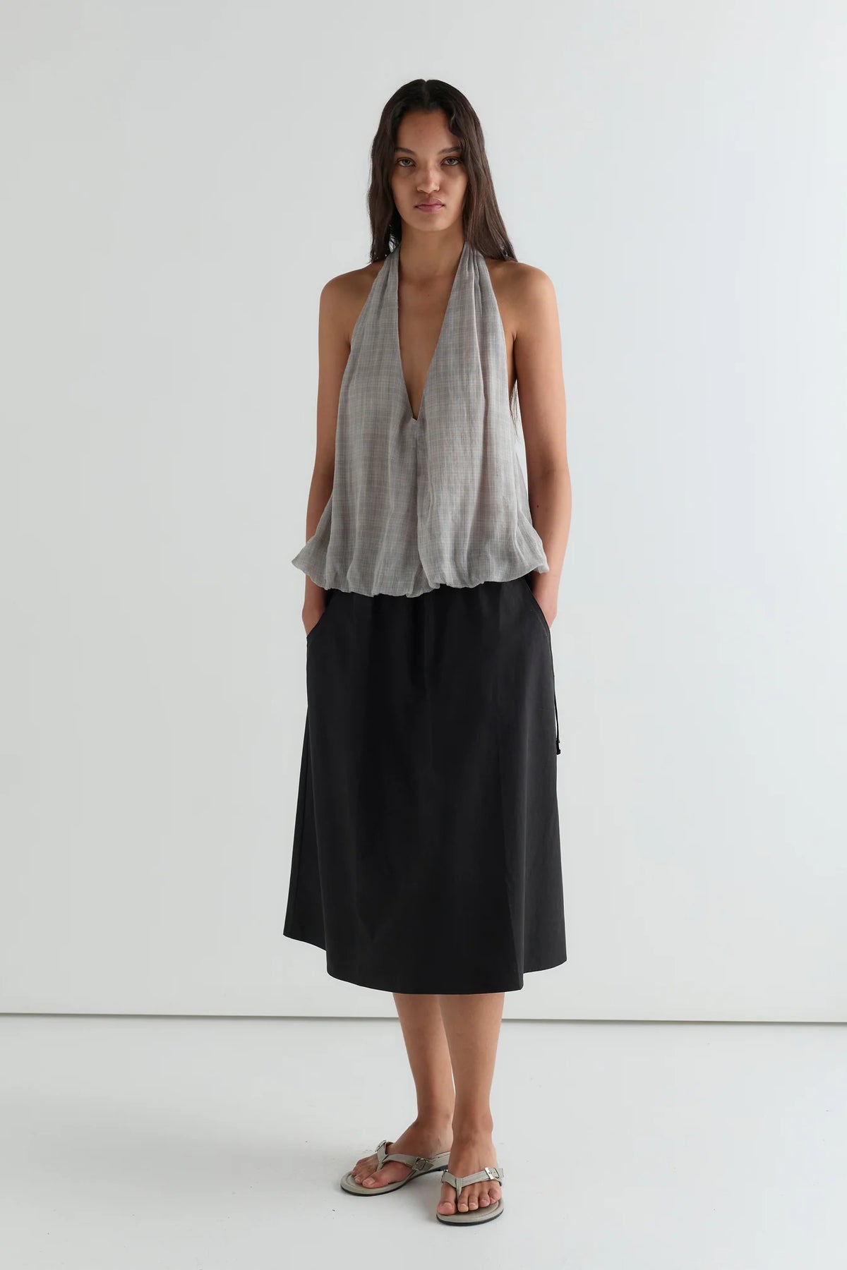Deiji Studios Fall Skirt // Black