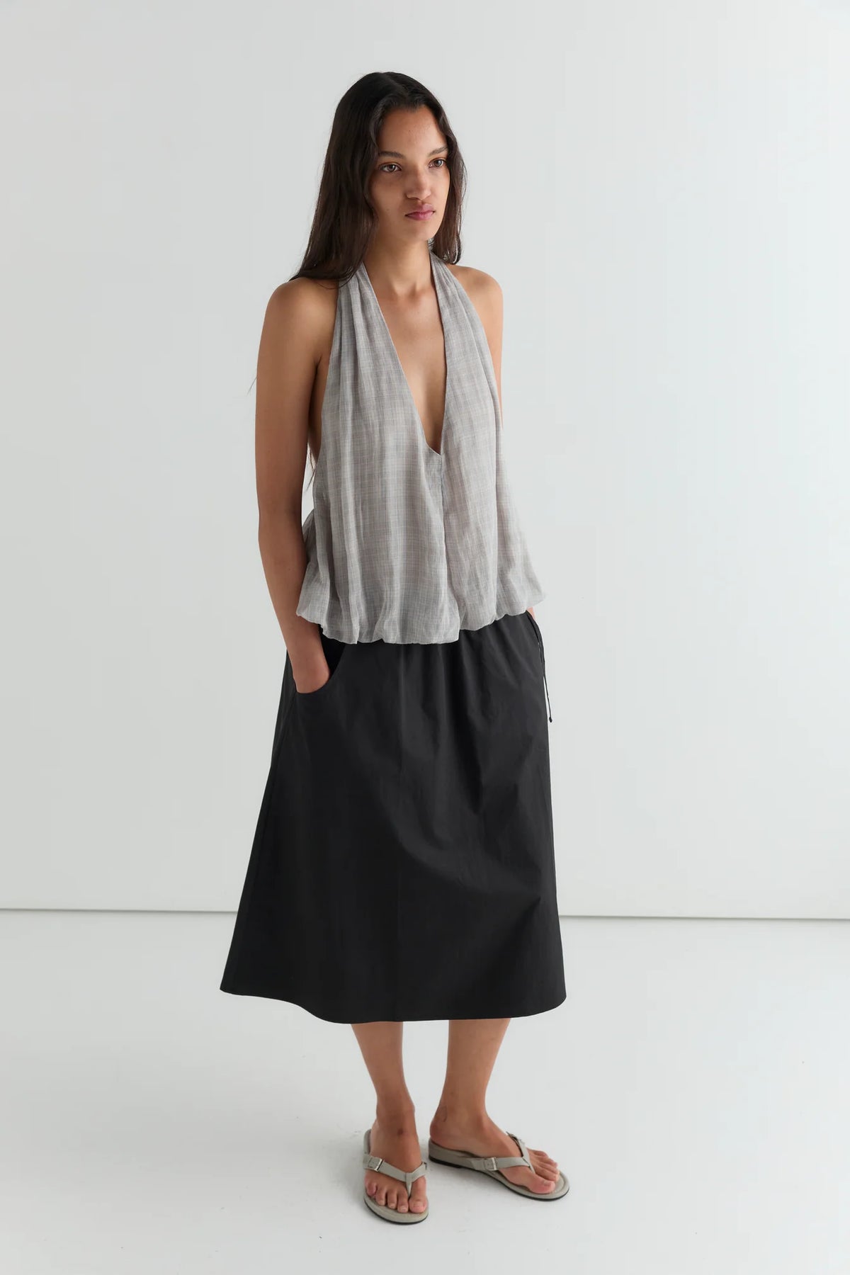 Deiji Studios Fall Skirt // Black
