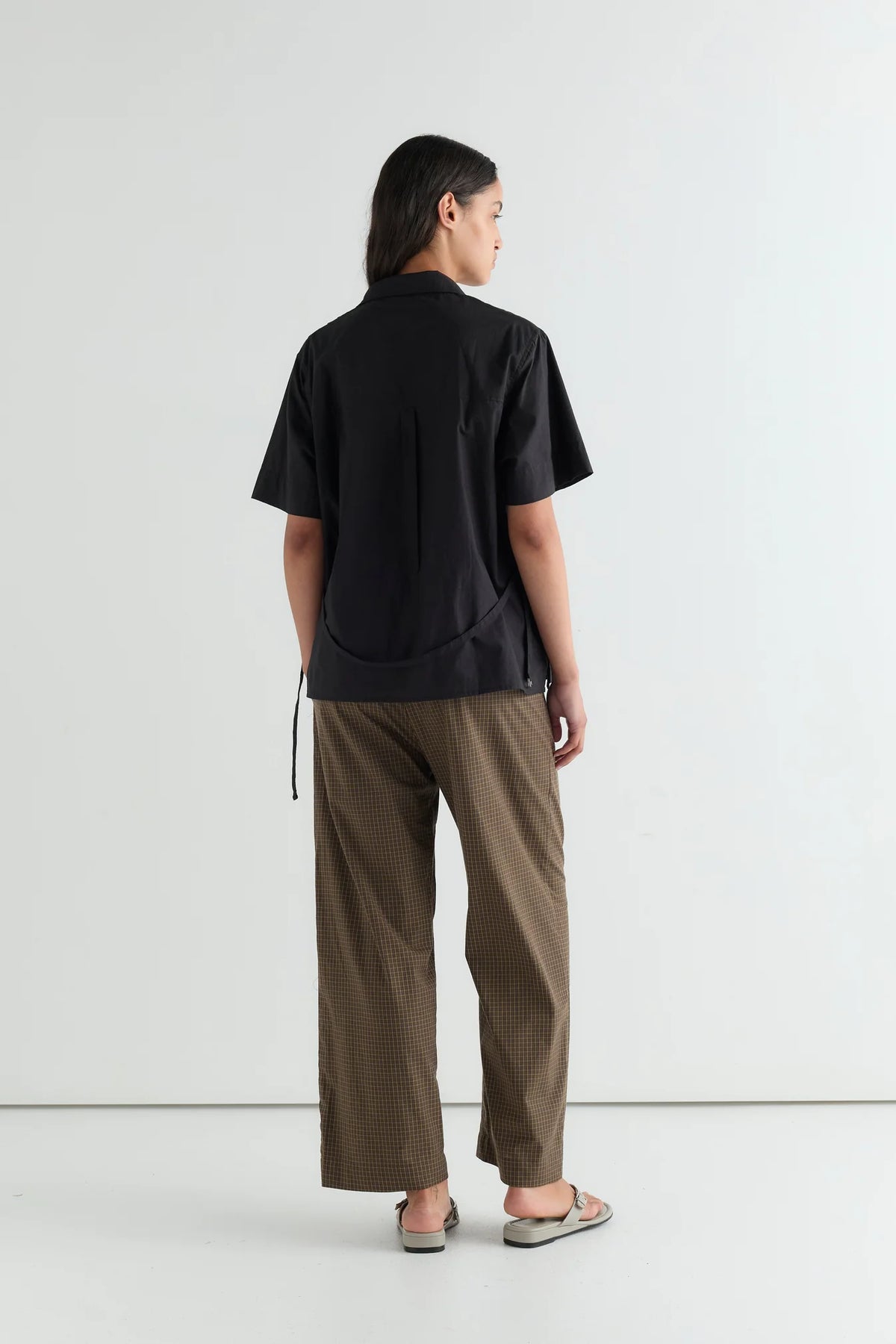 Deiji Studios Ease Trouser // Garden Check