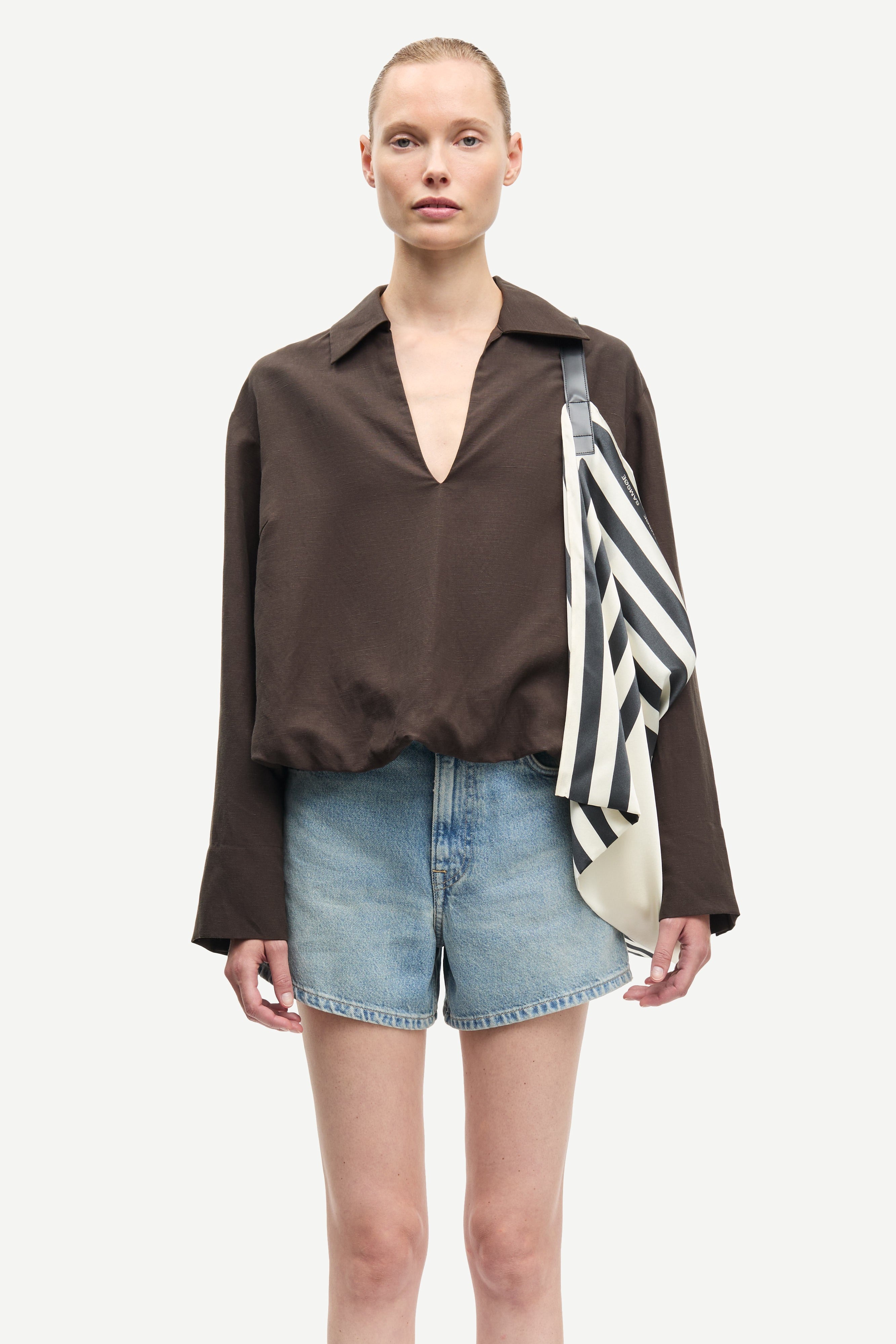 Samsøe Samsøe Sadaphne Shirt // Mulch