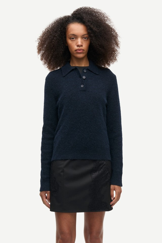 Samsøe Samsøe Sanoura LS Polo // Salute