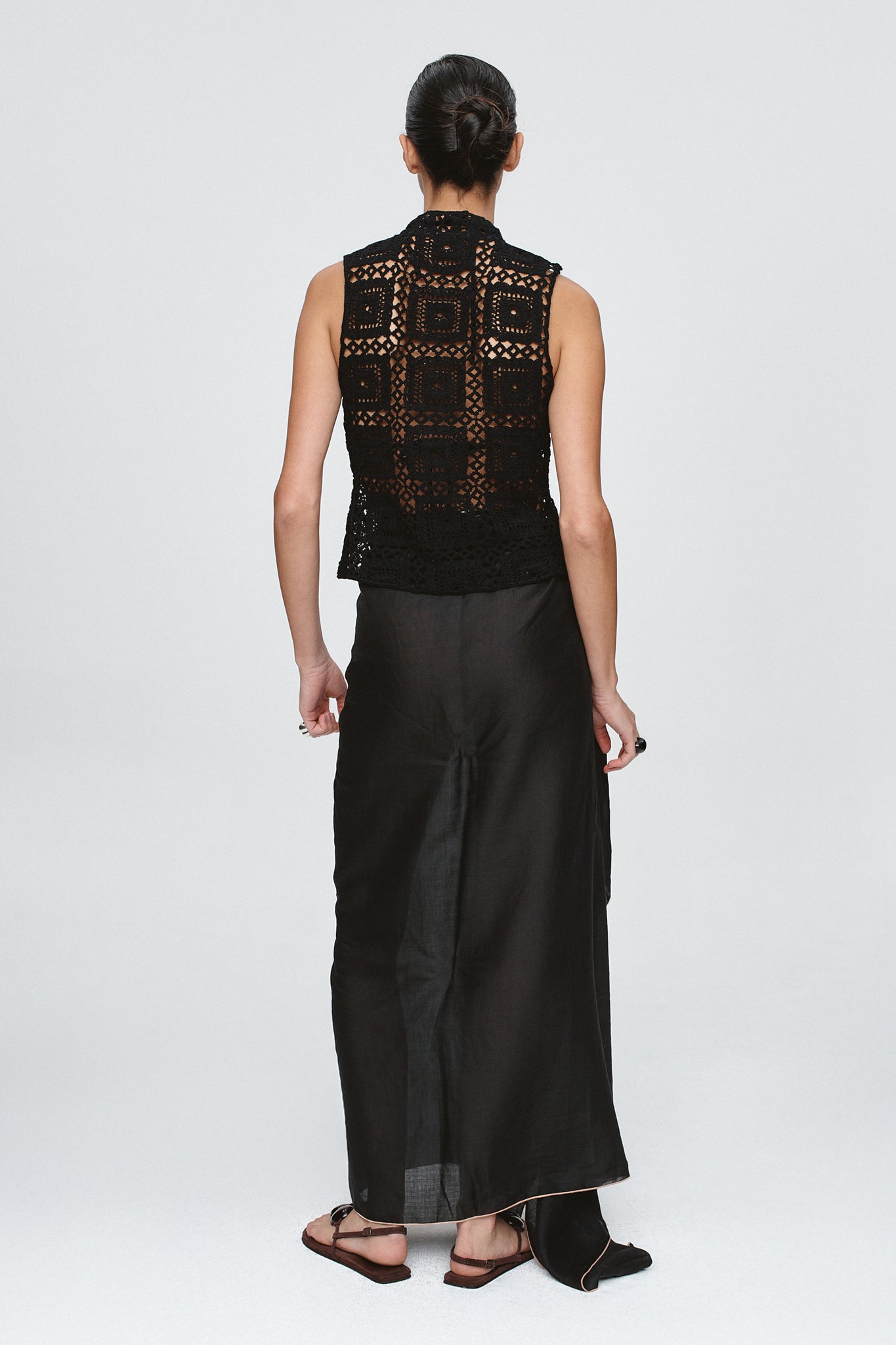 Marle Shiri Top // Black