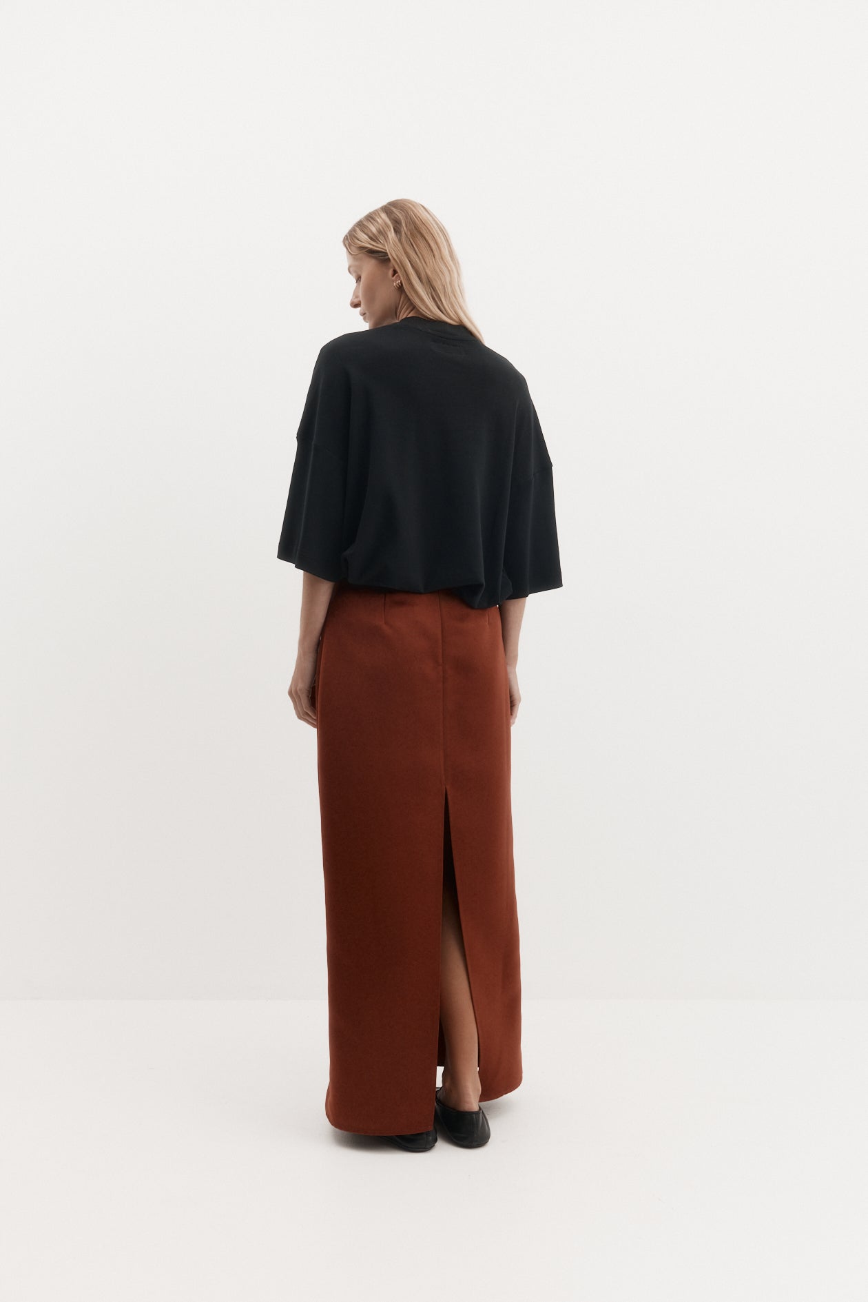 Harris Tapper Tilda Skirt // Rust