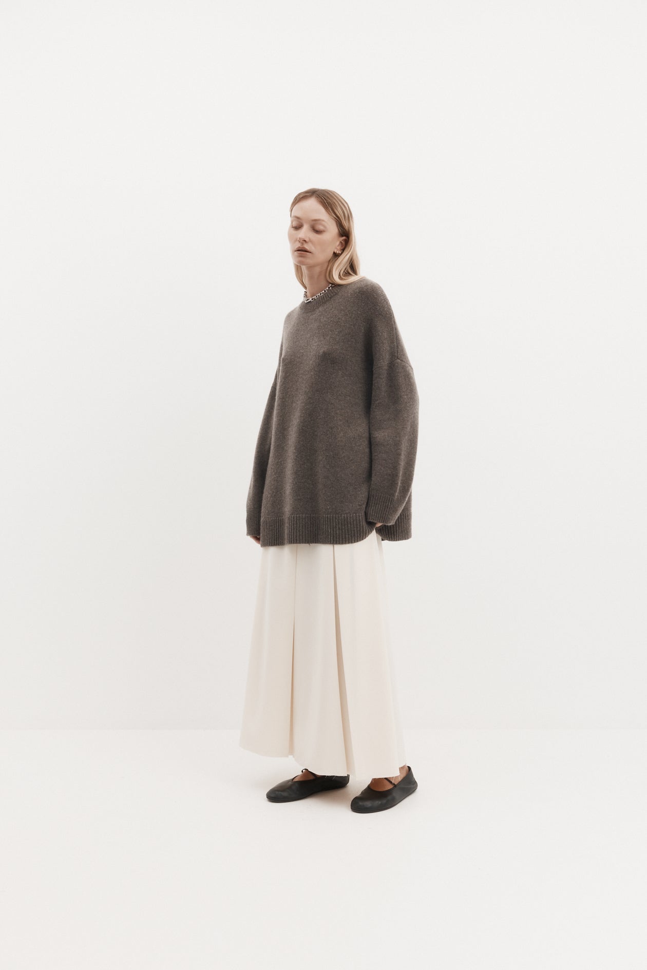 Harris Tapper Ava Skirt // Bone