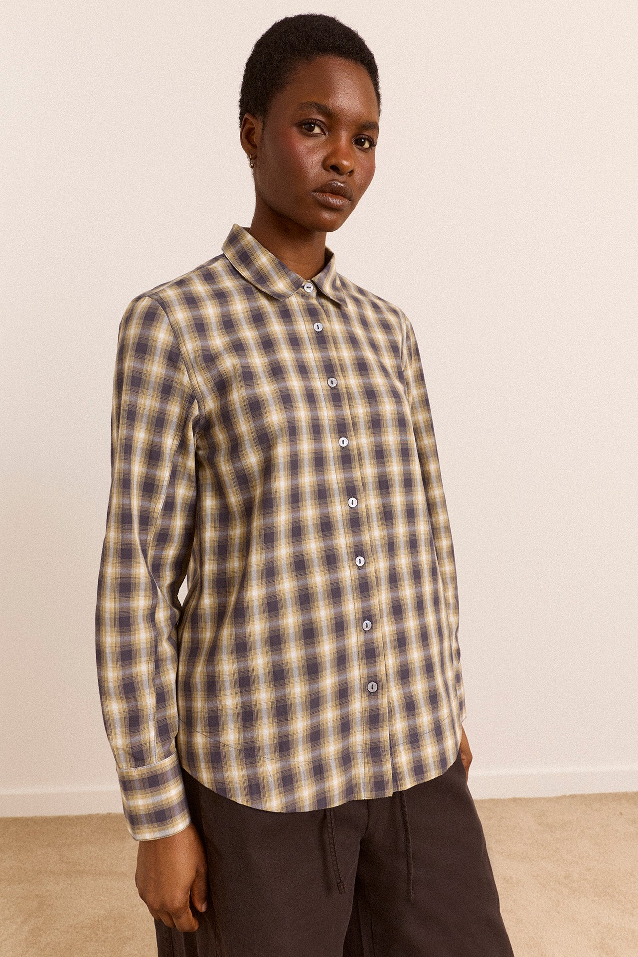 Damson Madder Solana Shirt // Cardamon Check