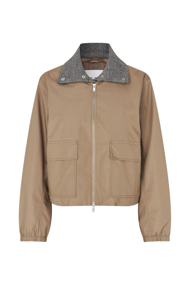 Samsøe Samsøe Sabianco Jacket // Lead Grey