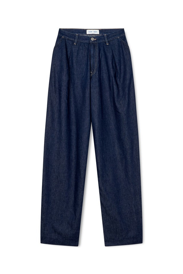 Samsøe Samsøe Saharper Pleat Jeans // Soft Denim