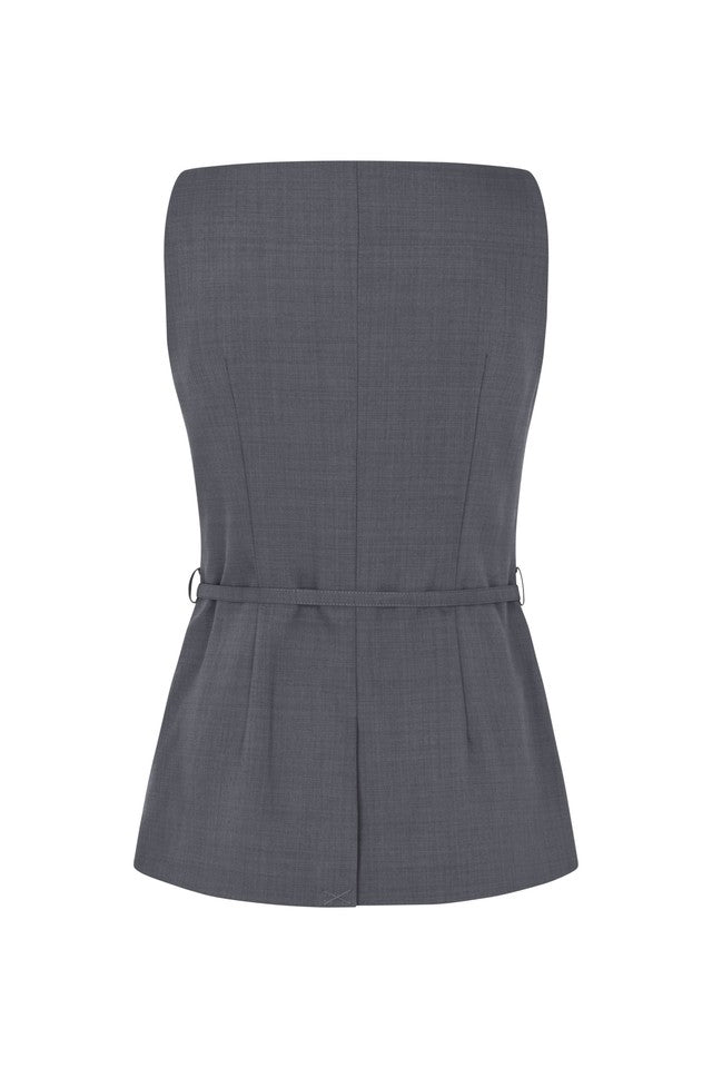 Samsøe Samsøe Sahelly Vest // Dark Grey