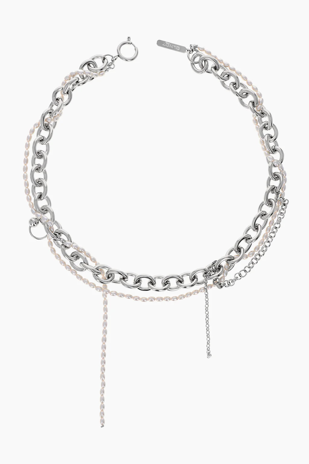 Justine Clenquet Salem Necklace // Silver