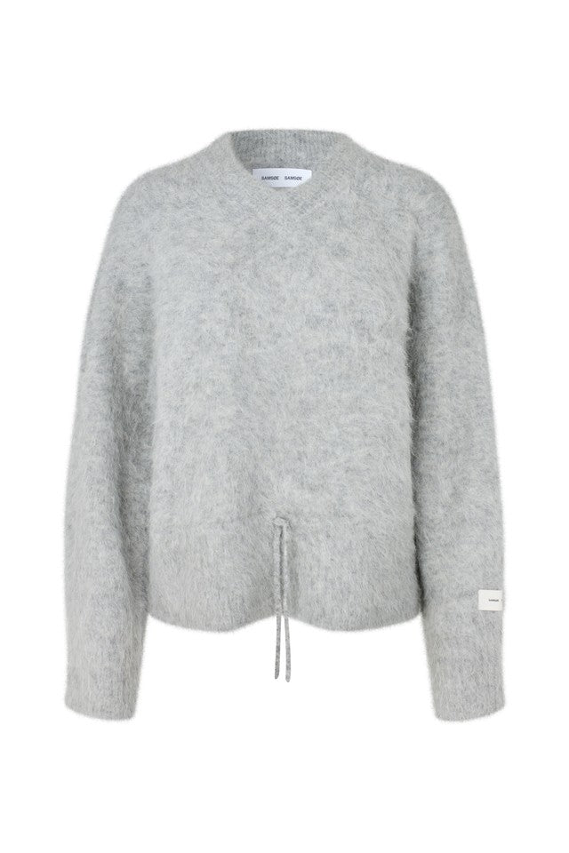 Samsøe Samsøe Salo v-neck Knit // Grey mel.