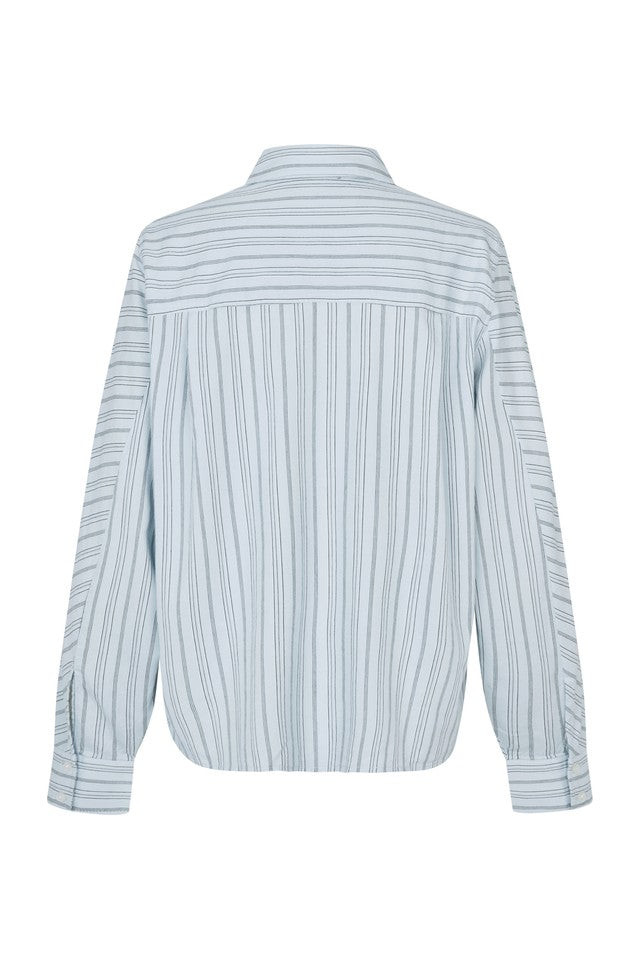 Samsøe Samsøe Sania Shirt // Skywriting Stripe