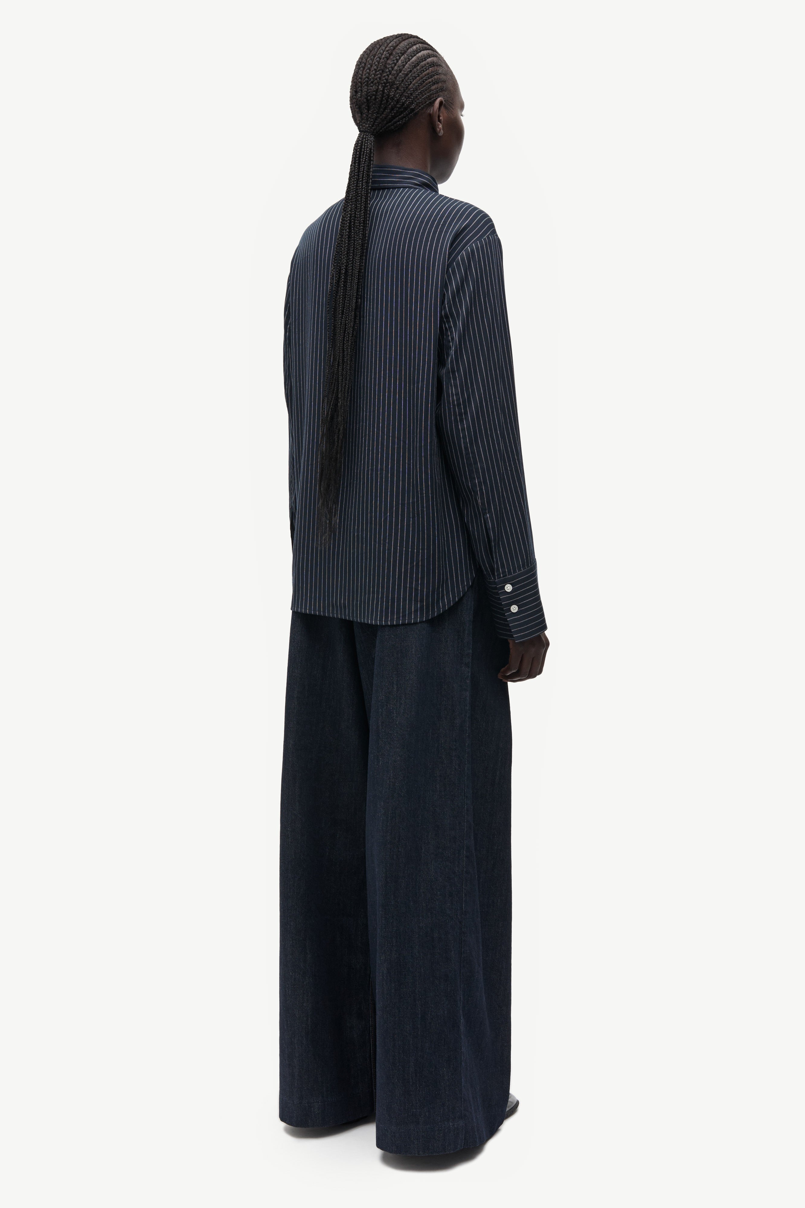 Samsøe Samsøe Saryanna Shirt // Salute Pinstripe