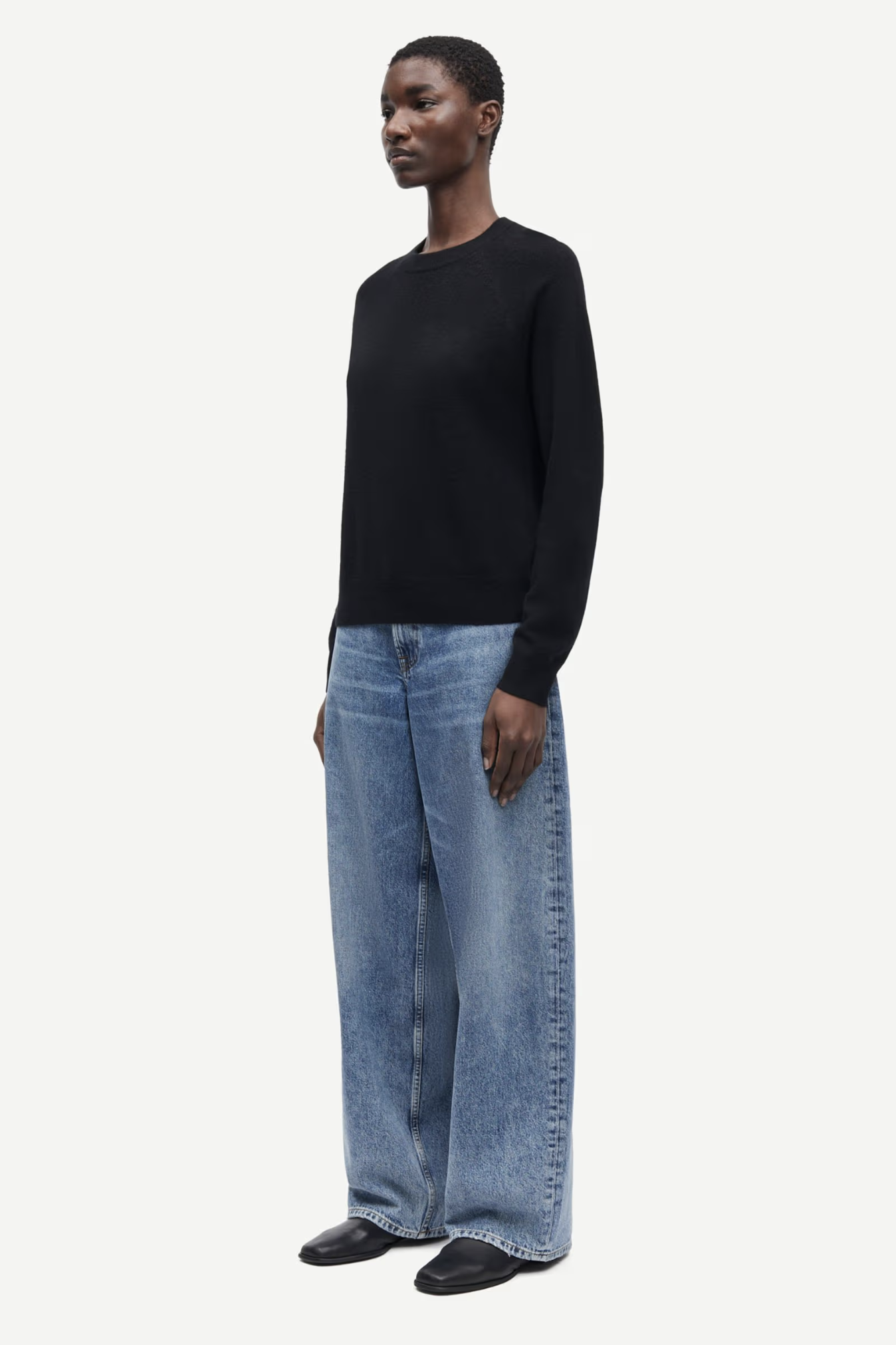 Samsøe Samsøe Boston O-Neck // Black