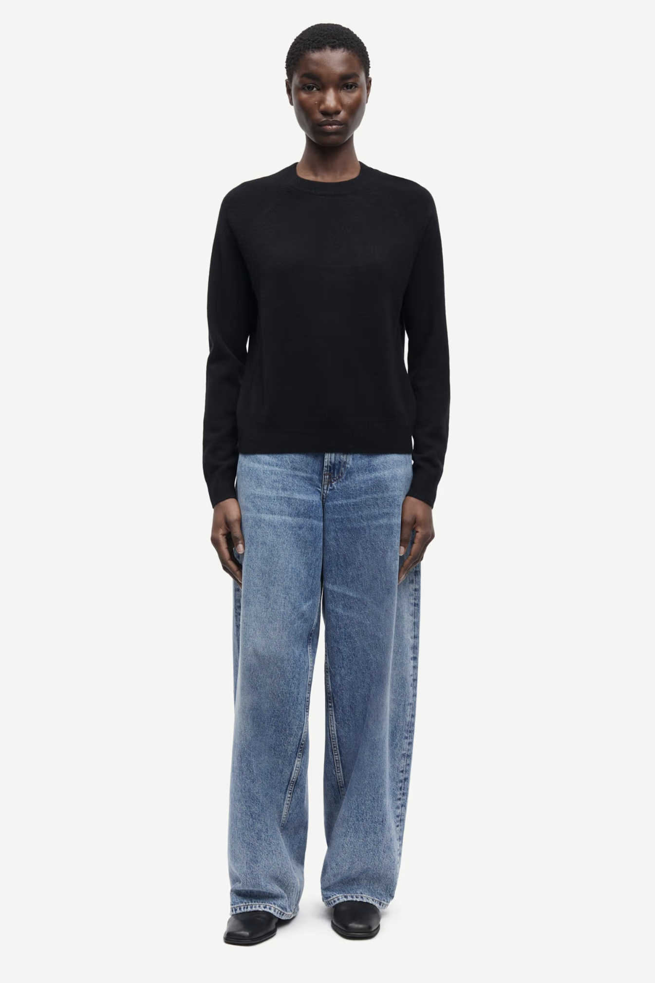 Samsøe Samsøe Boston O-Neck // Black