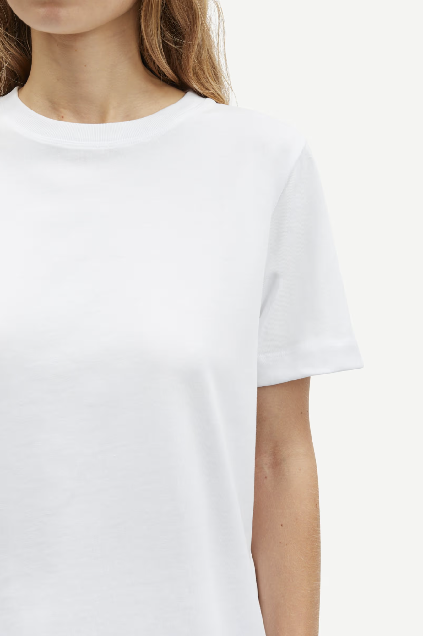 Samsøe Samsøe Camino T-Shirt // White