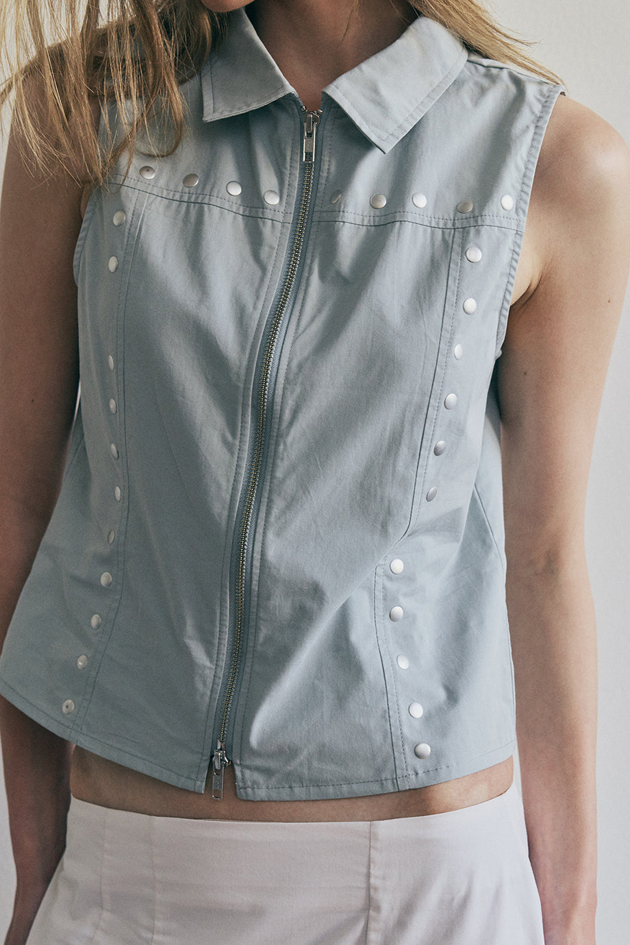 Muse Sela Shirt // Light Steel