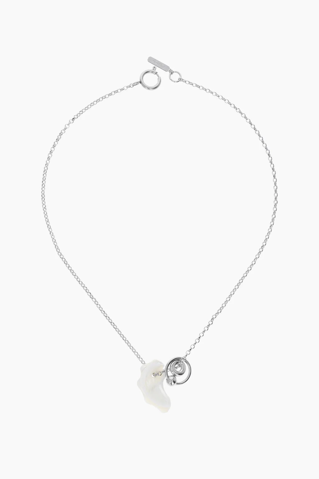 Justine Clenquet Toni Necklace // Silver