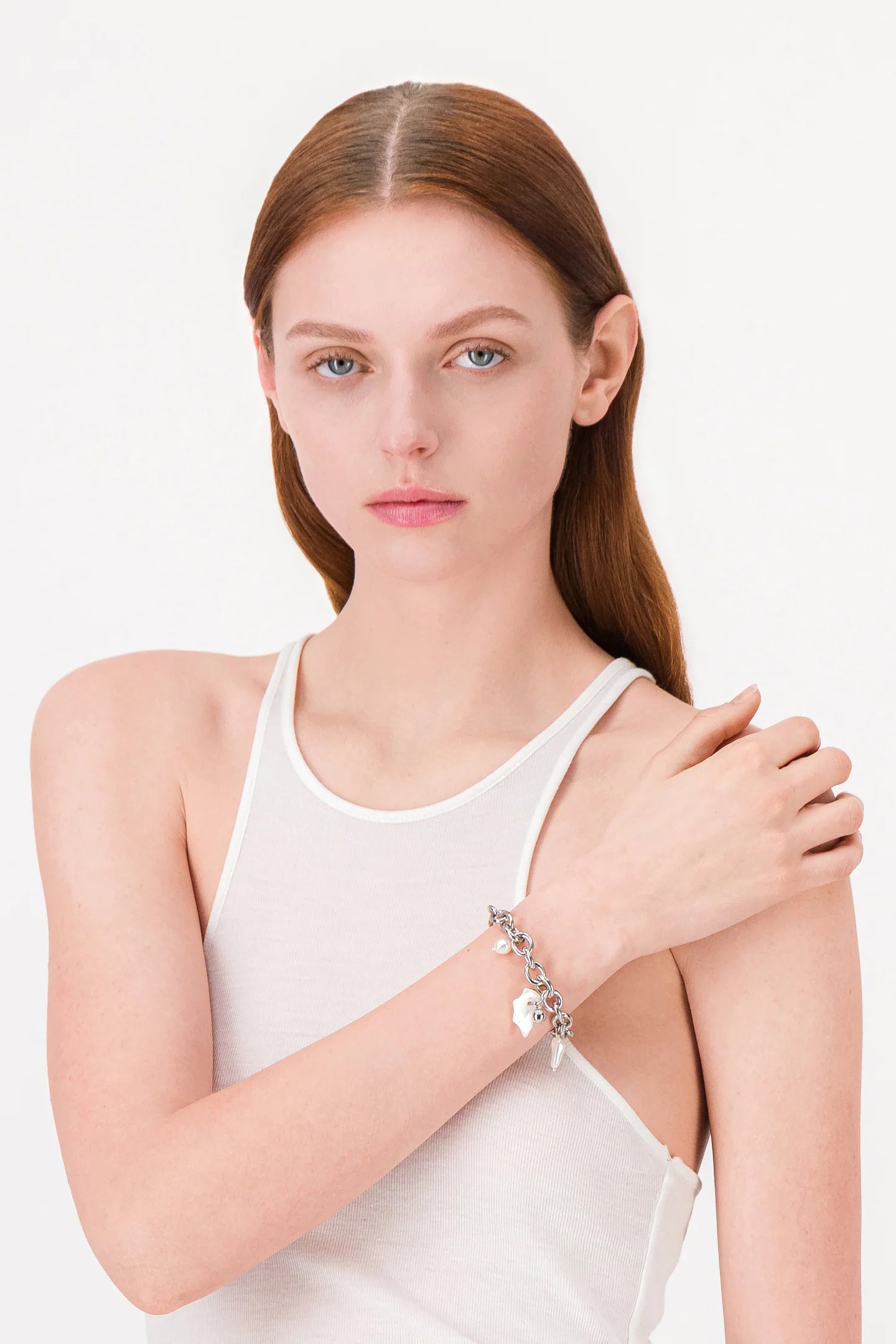 Justine Clenquet Tyler Bracelet // Silver