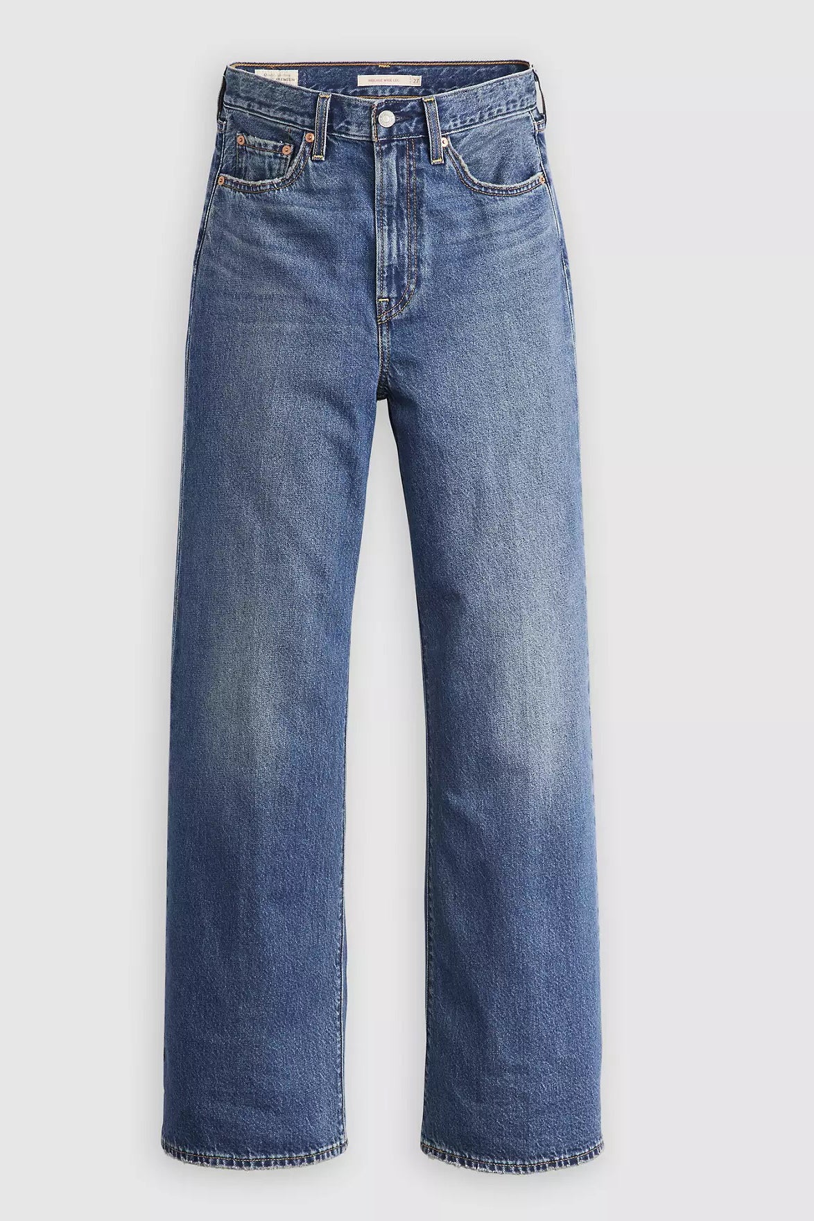 Levi's Ribcage Wide-Leg Jeans // Polar Perimeter