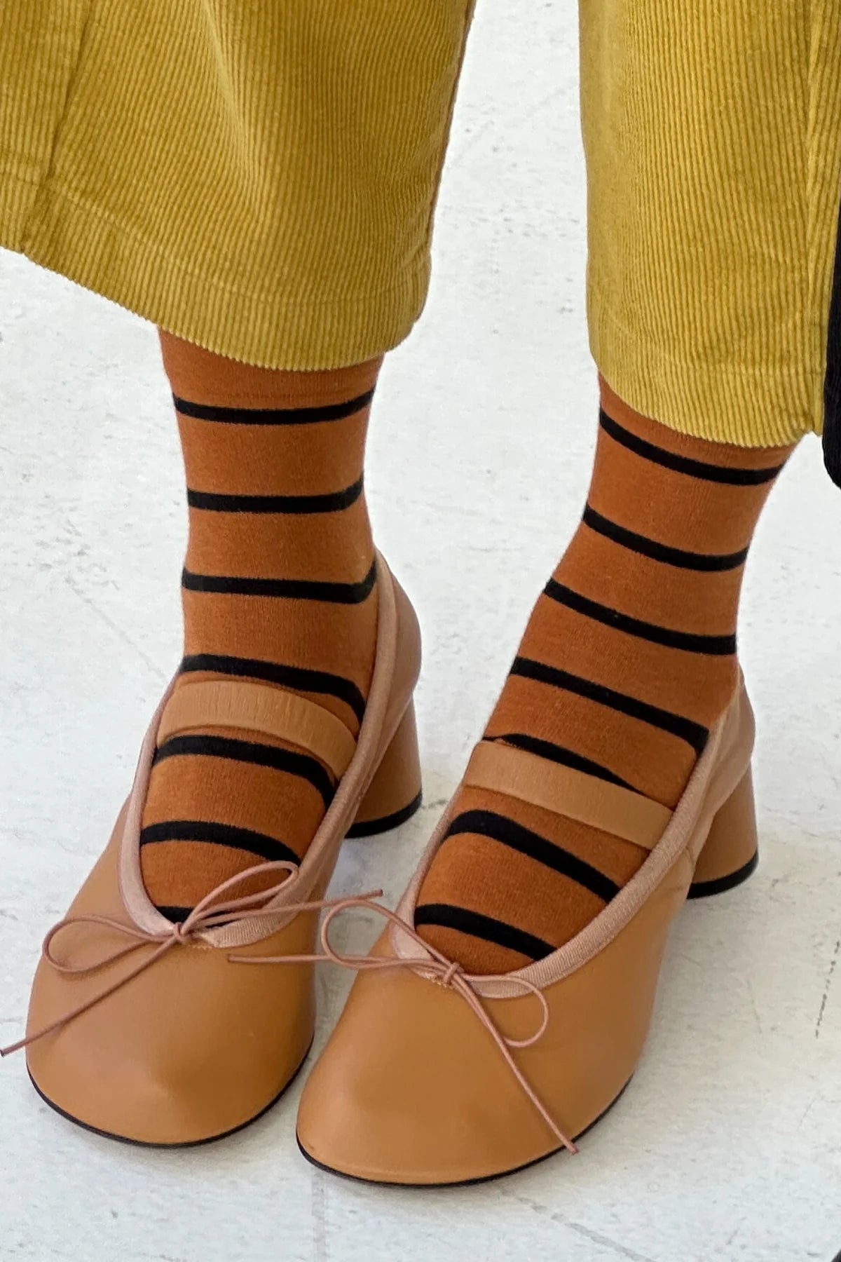 Le Bon Shoppe Wally Socks // Camel