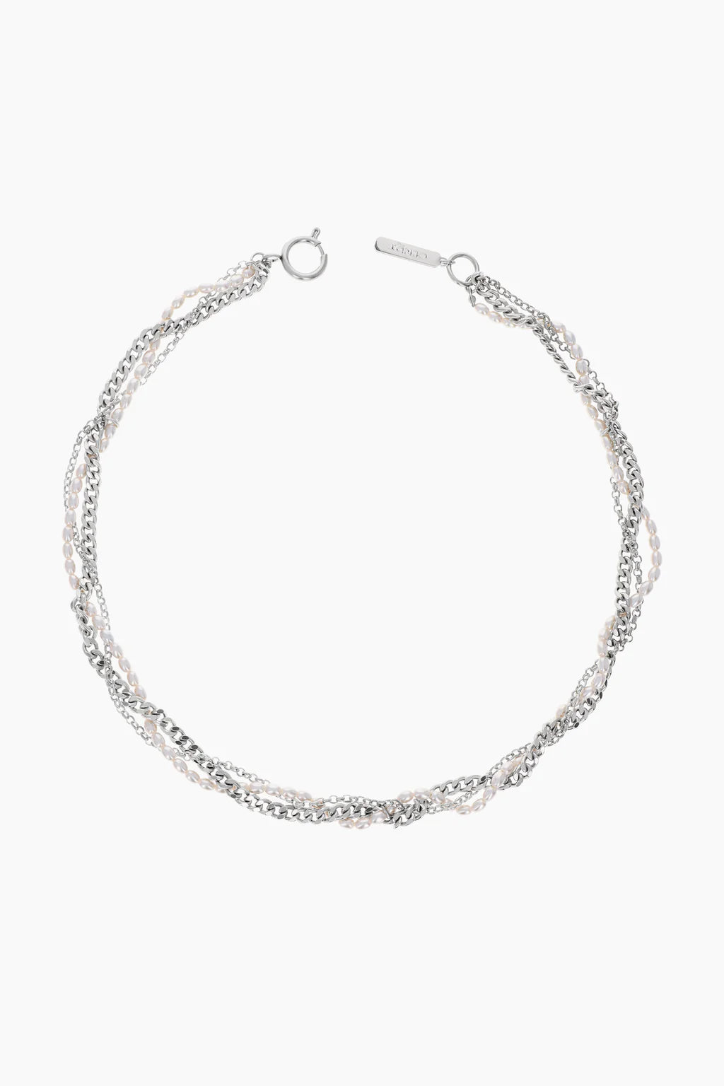 Justine Clenquet Yumi Necklace // Silver