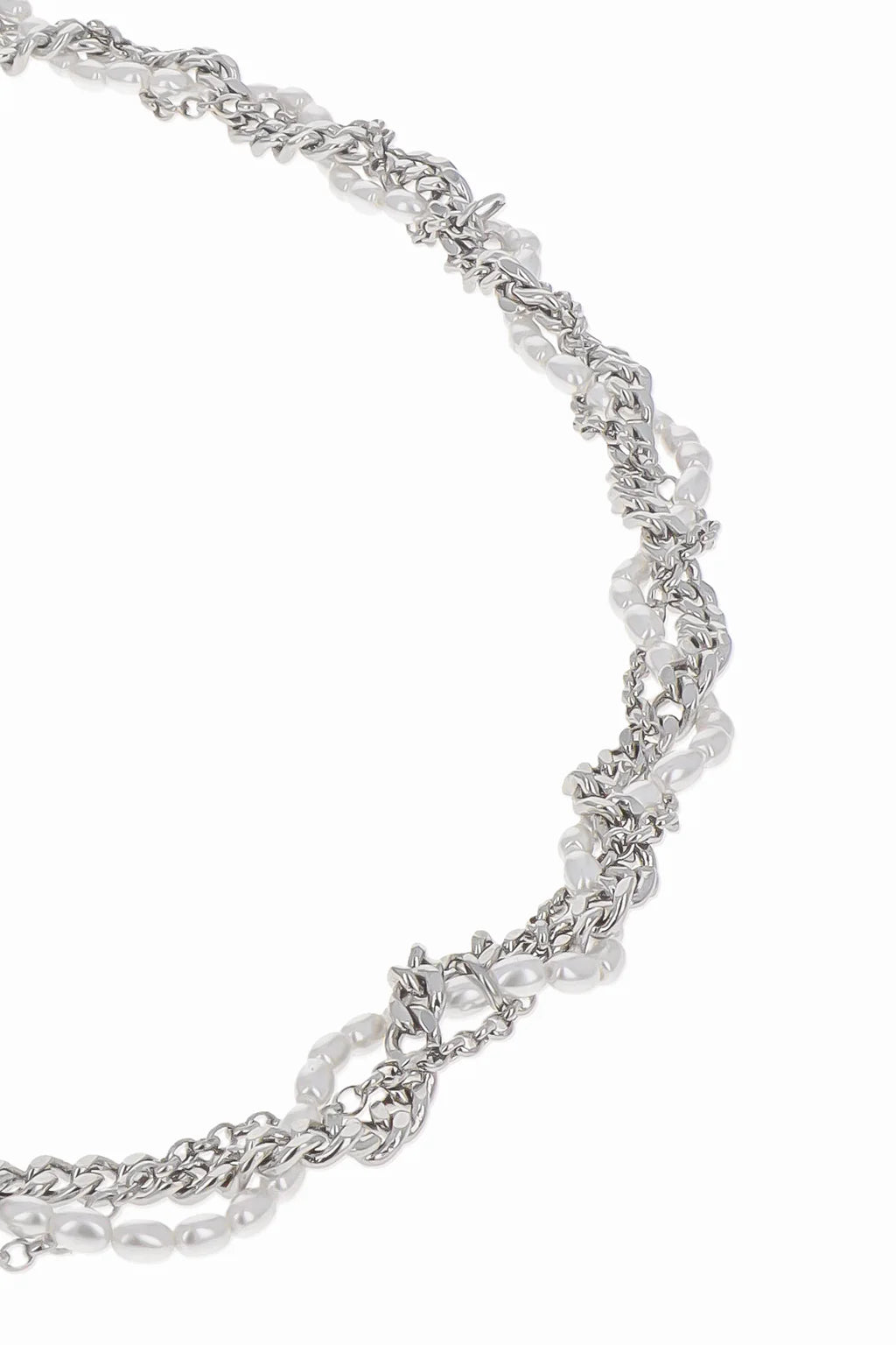 Justine Clenquet Yumi Necklace // Silver